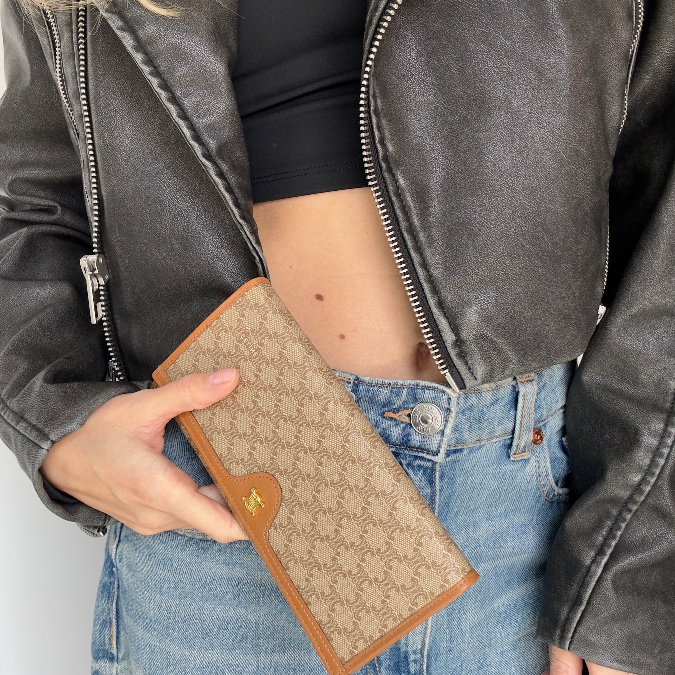 Vintage Celine Macadam Wallet - Queen May