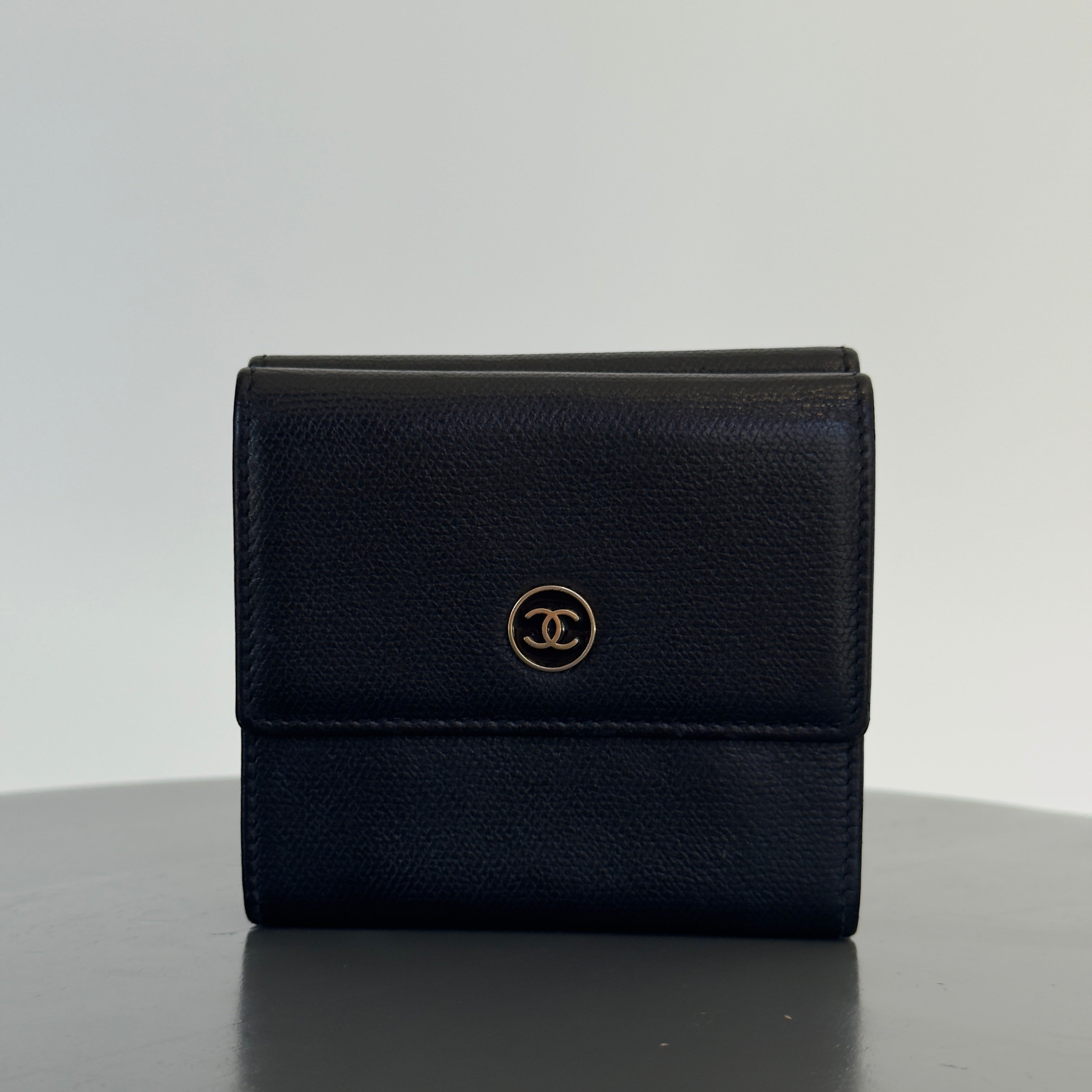 Vintage Chanel Wallet Black