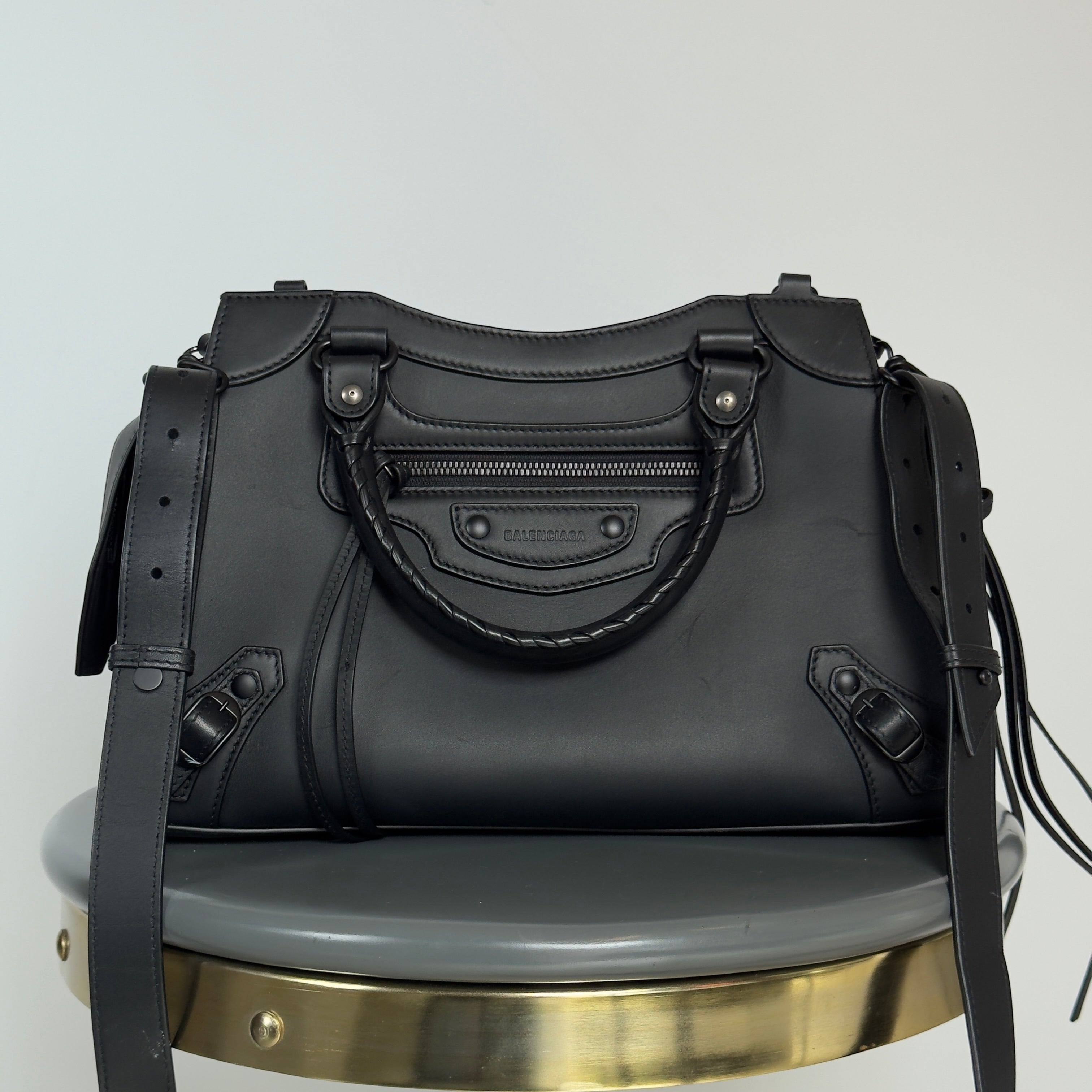 Balenciaga Leather Neo Classic City Bag - Queen May