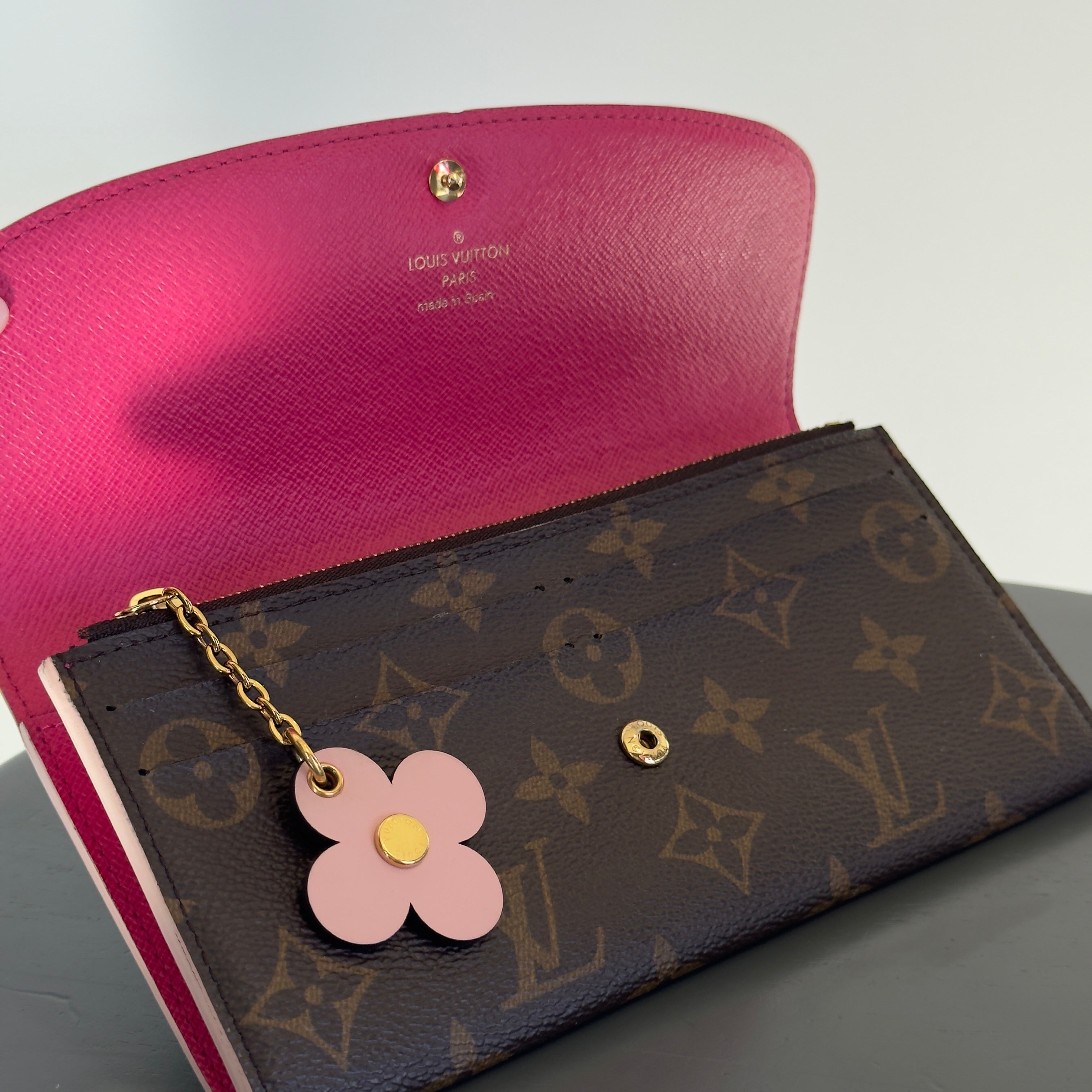 Louis Vuitton Bloom Flower Emilie Wallet - Queen May