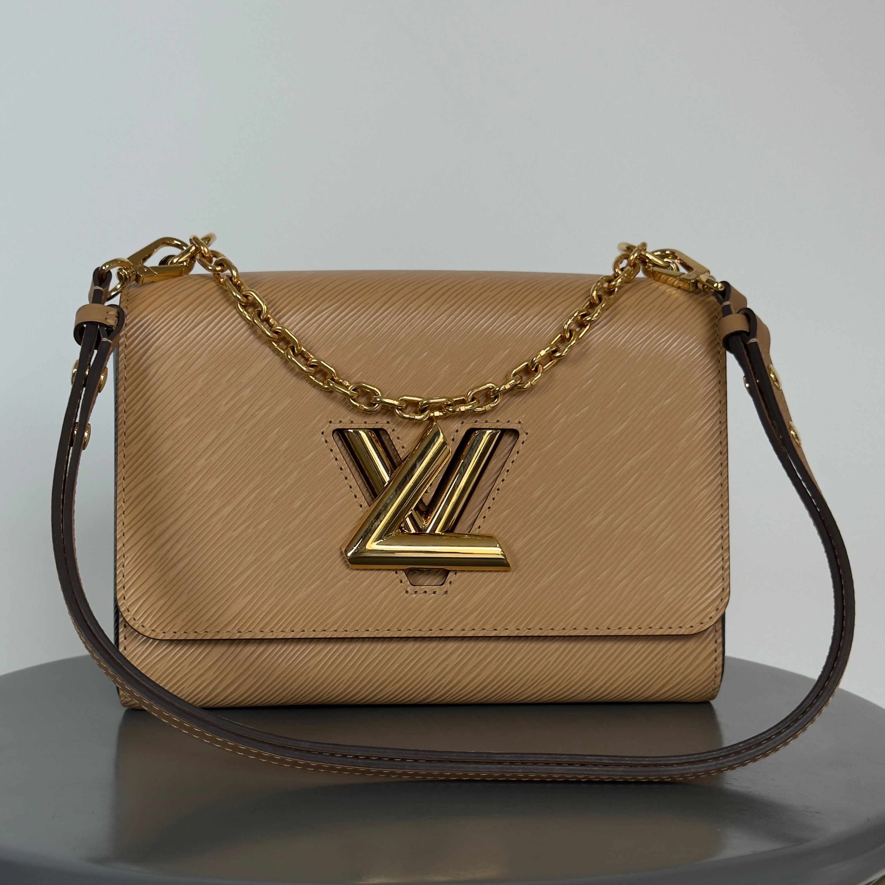 Louis Vuitton Epi Leather Twist MM Camel - Queen May