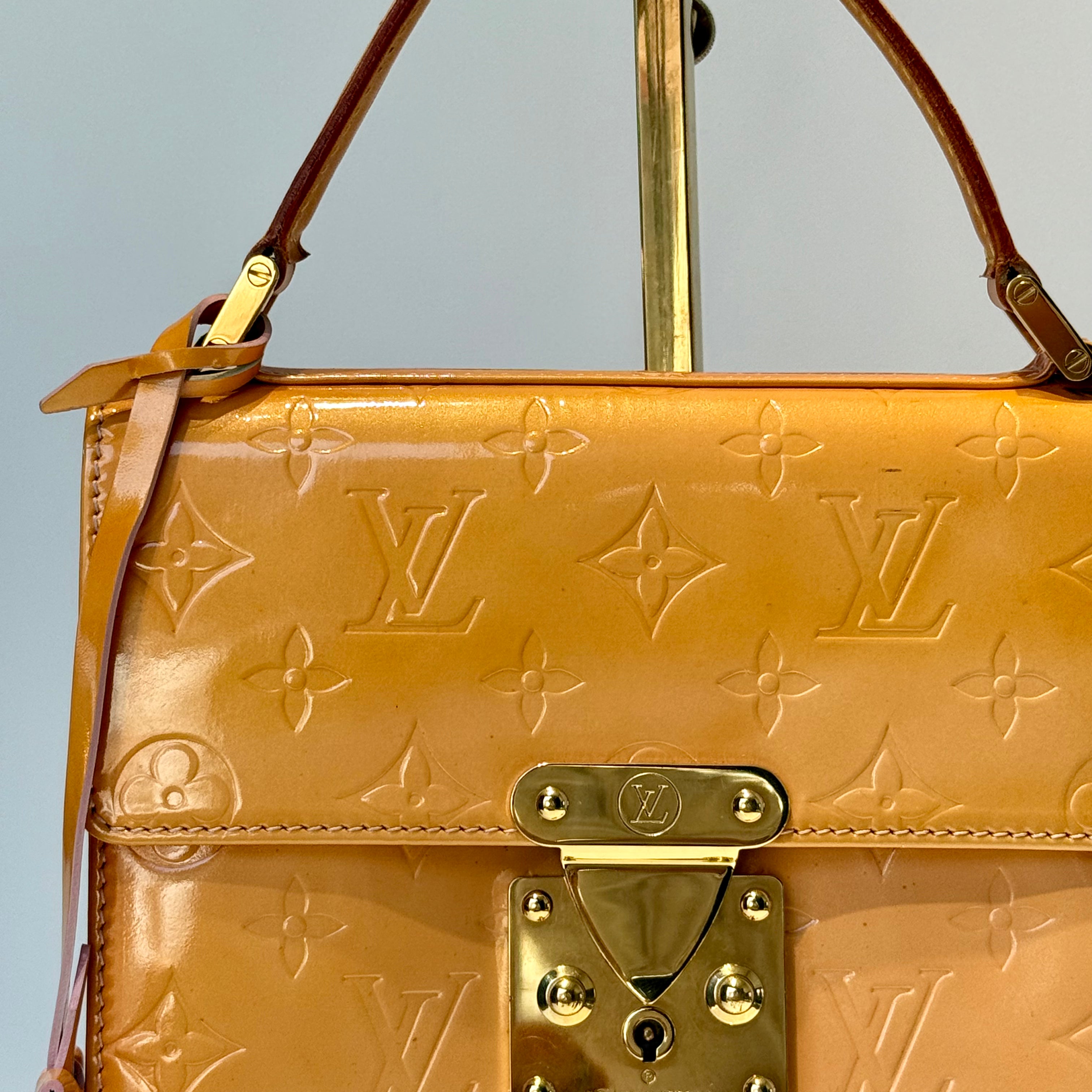Louis Vuitton Rare Vernis Monogram Spring Street - Queen May