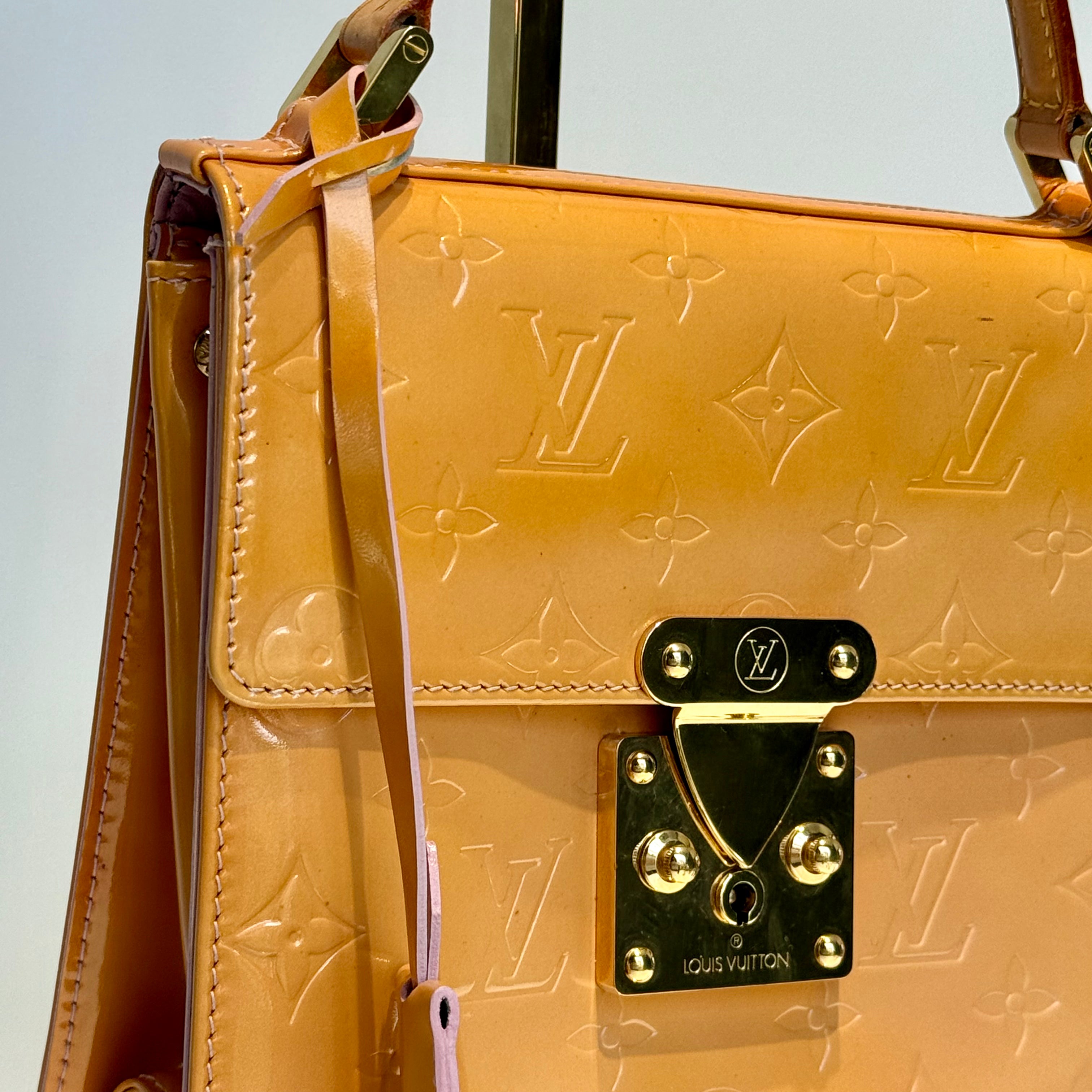 Louis Vuitton Rare Vernis Monogram Spring Street - Queen May