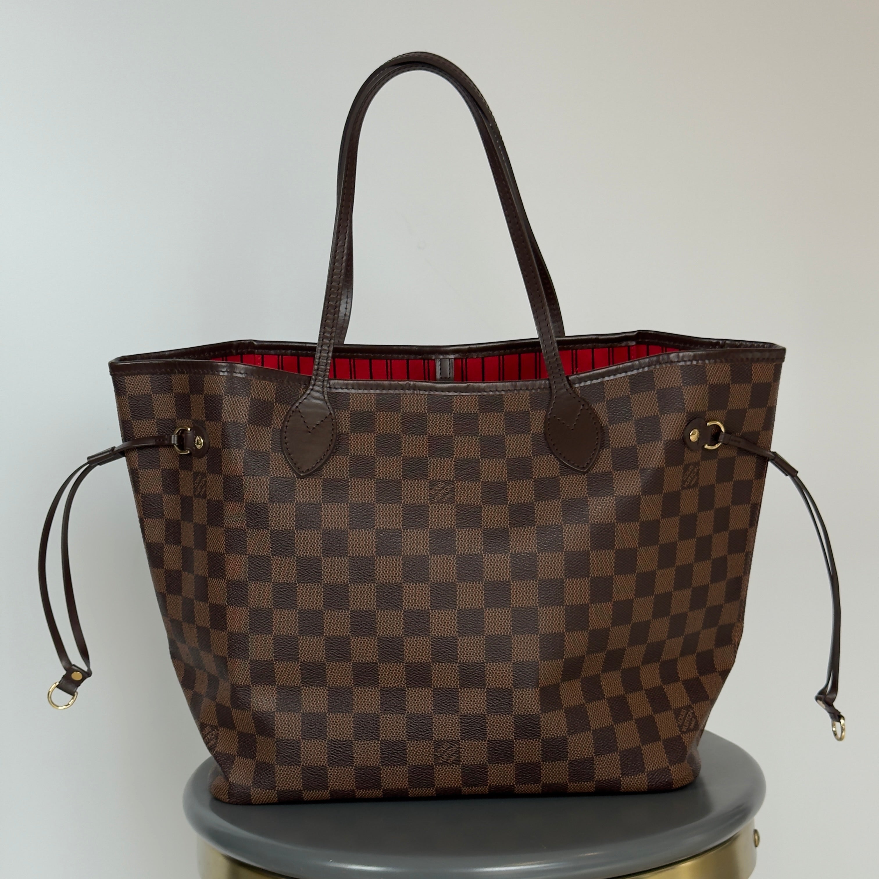 Louis Vuitton Damier Ebene Neverfull MM - Queen May