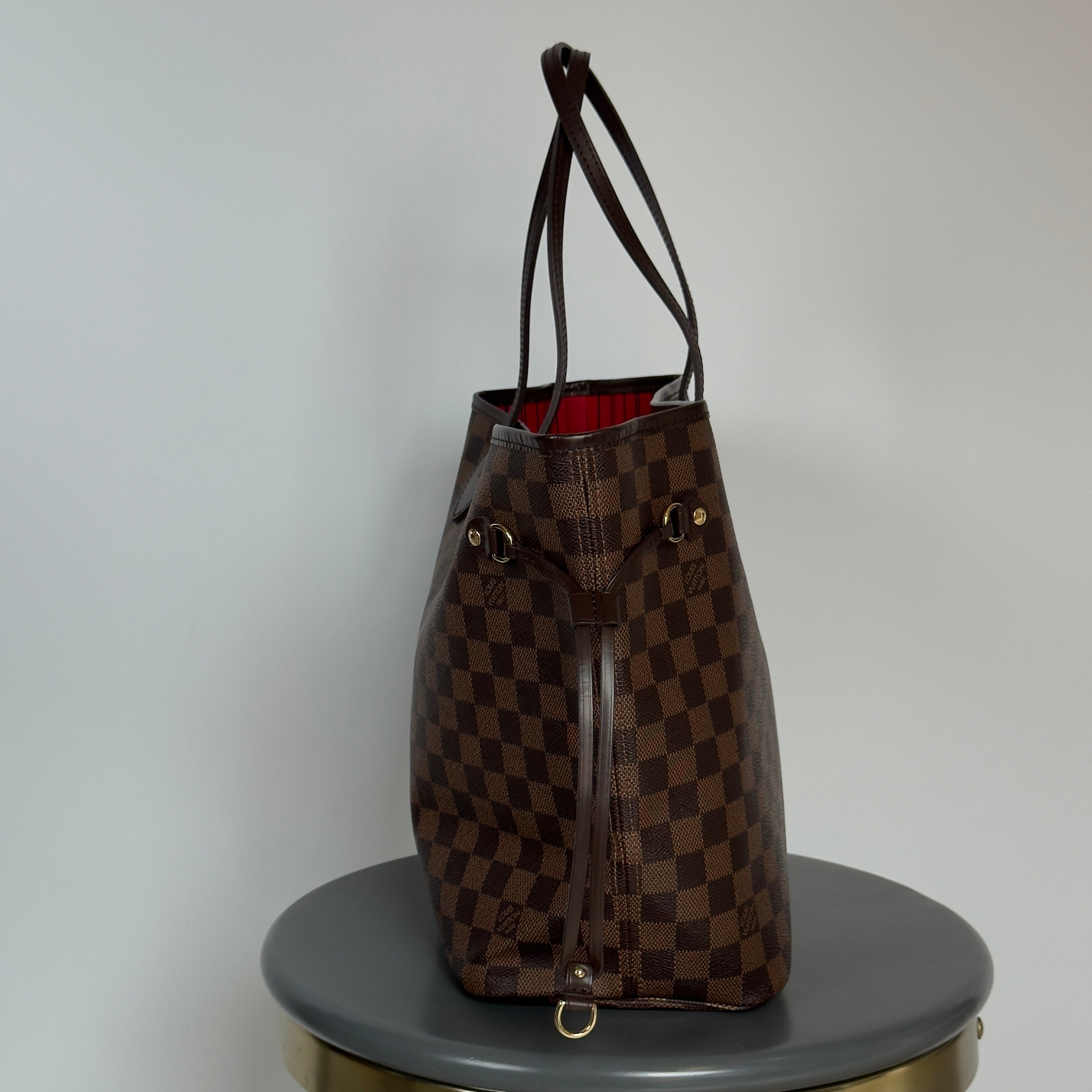 Louis Vuitton Damier Ebene Neverfull MM - Queen May