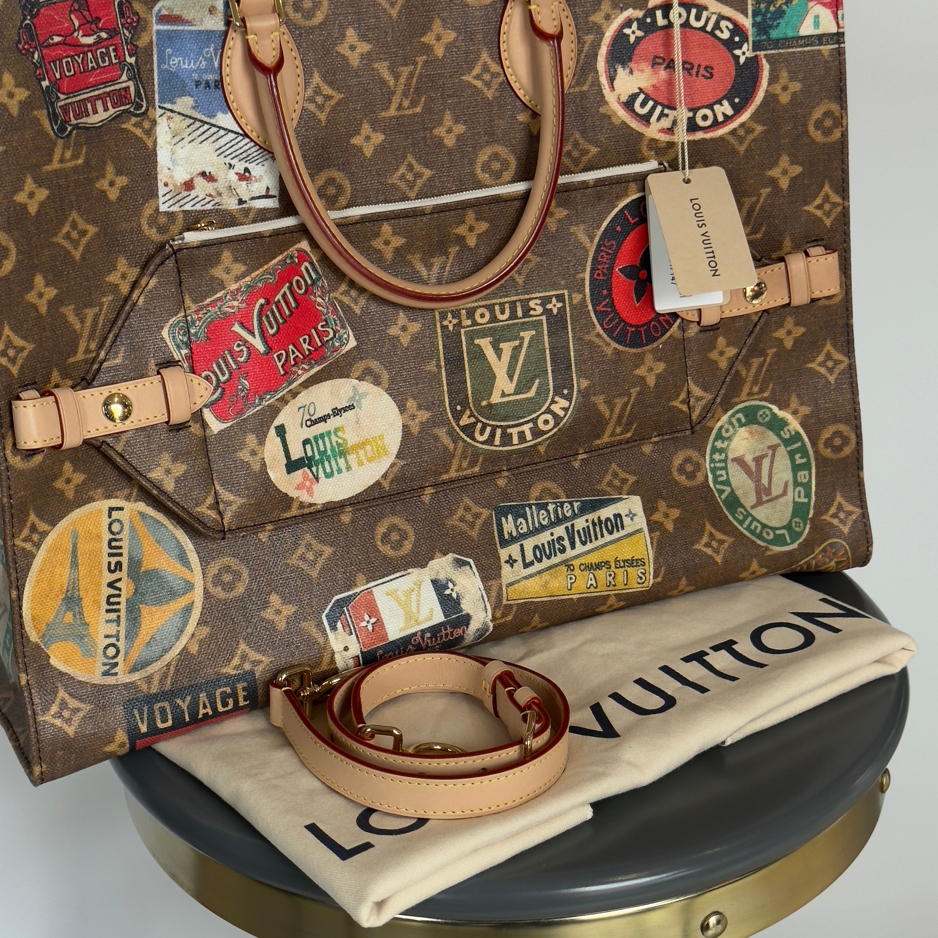 Rare Louis Vuitton On The Go Voyage Tote - Queen May