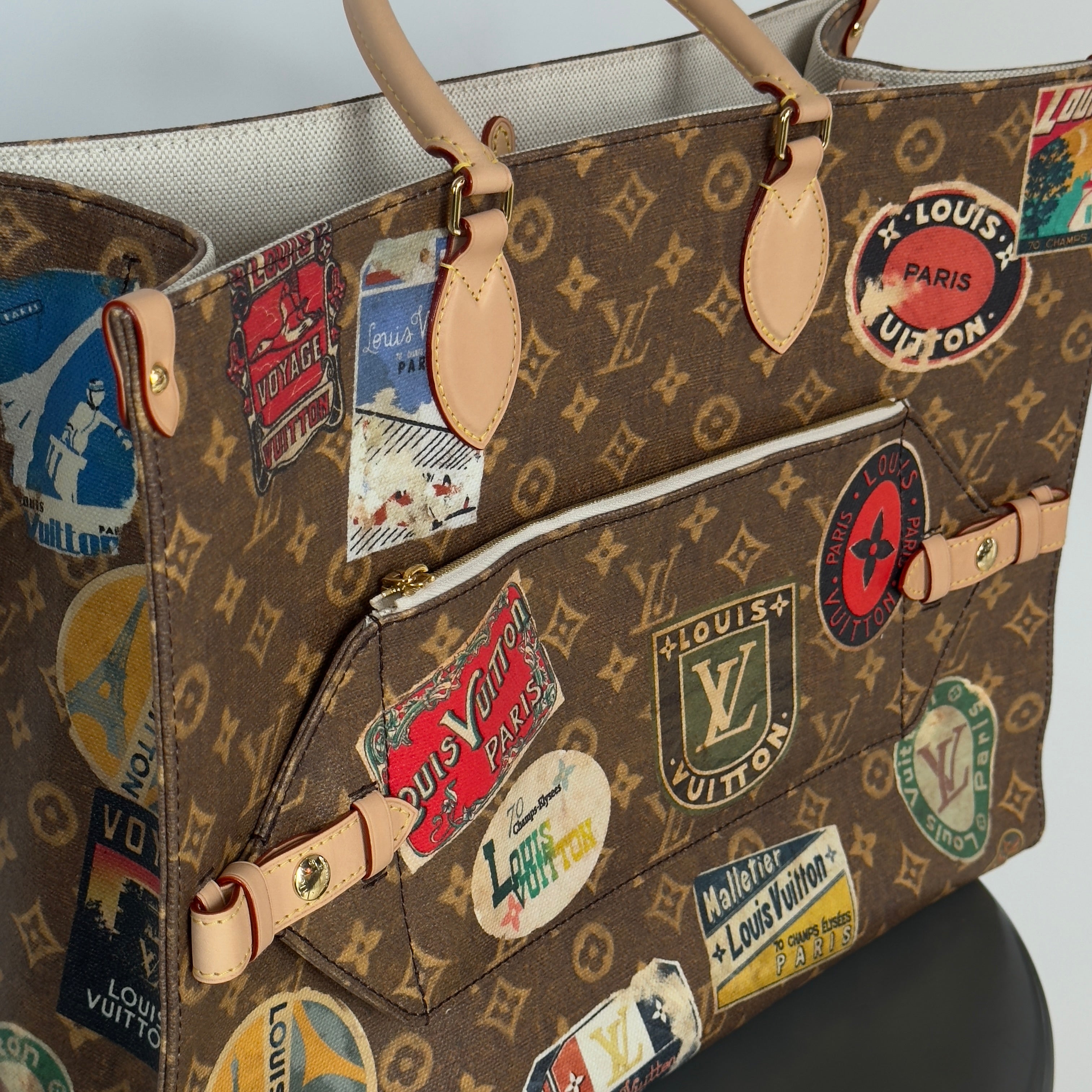 Rare Louis Vuitton On The Go Voyage Tote - Queen May