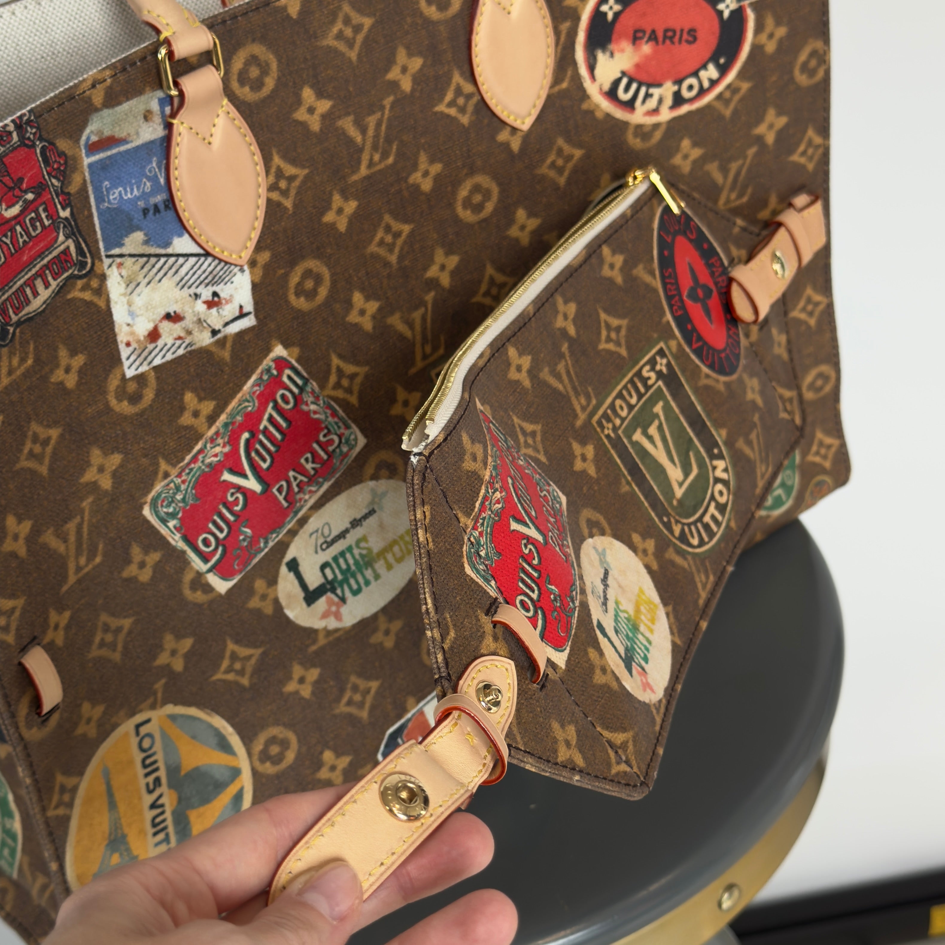 Rare Louis Vuitton On The Go Voyage Tote - Queen May