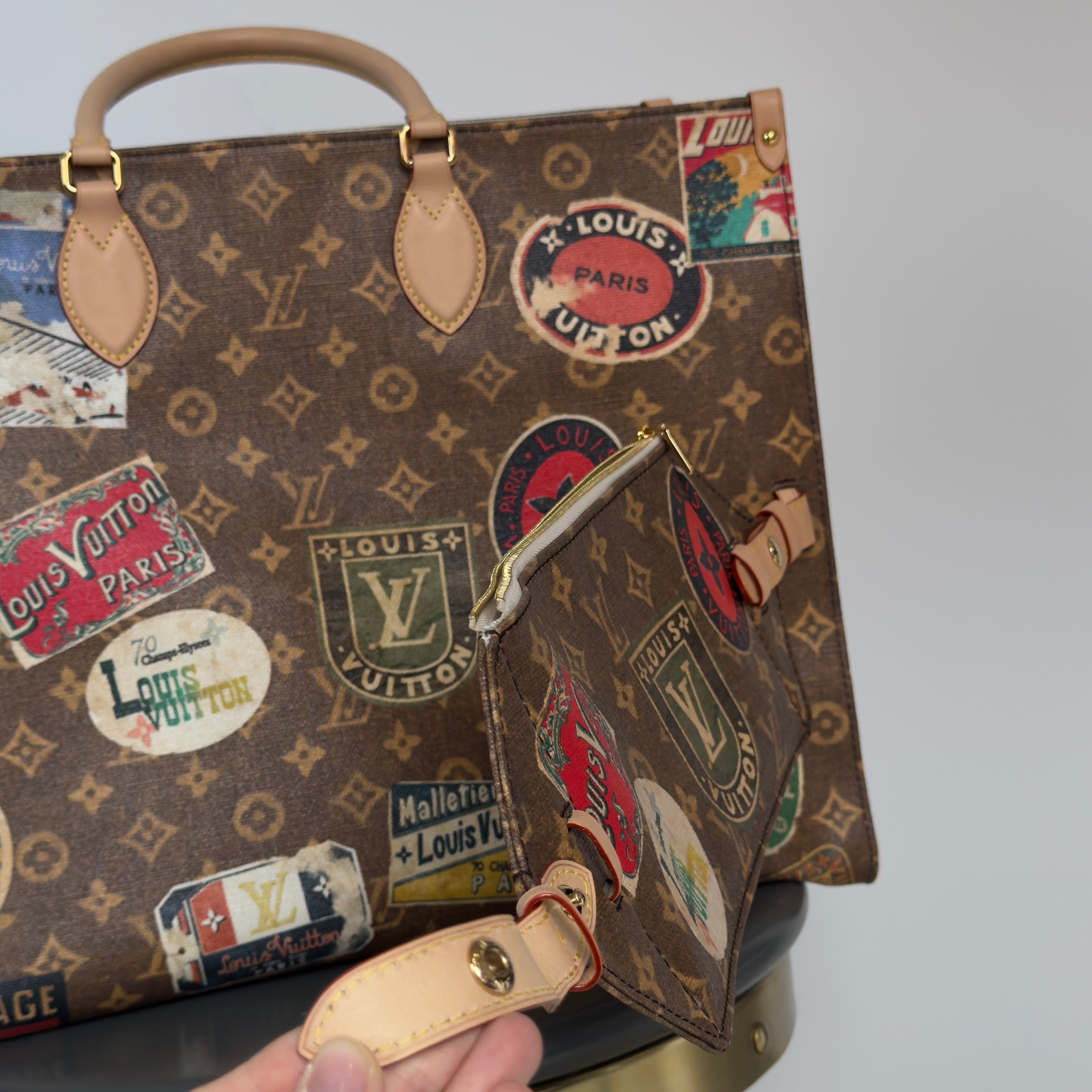 Rare Louis Vuitton On The Go Voyage Tote - Queen May