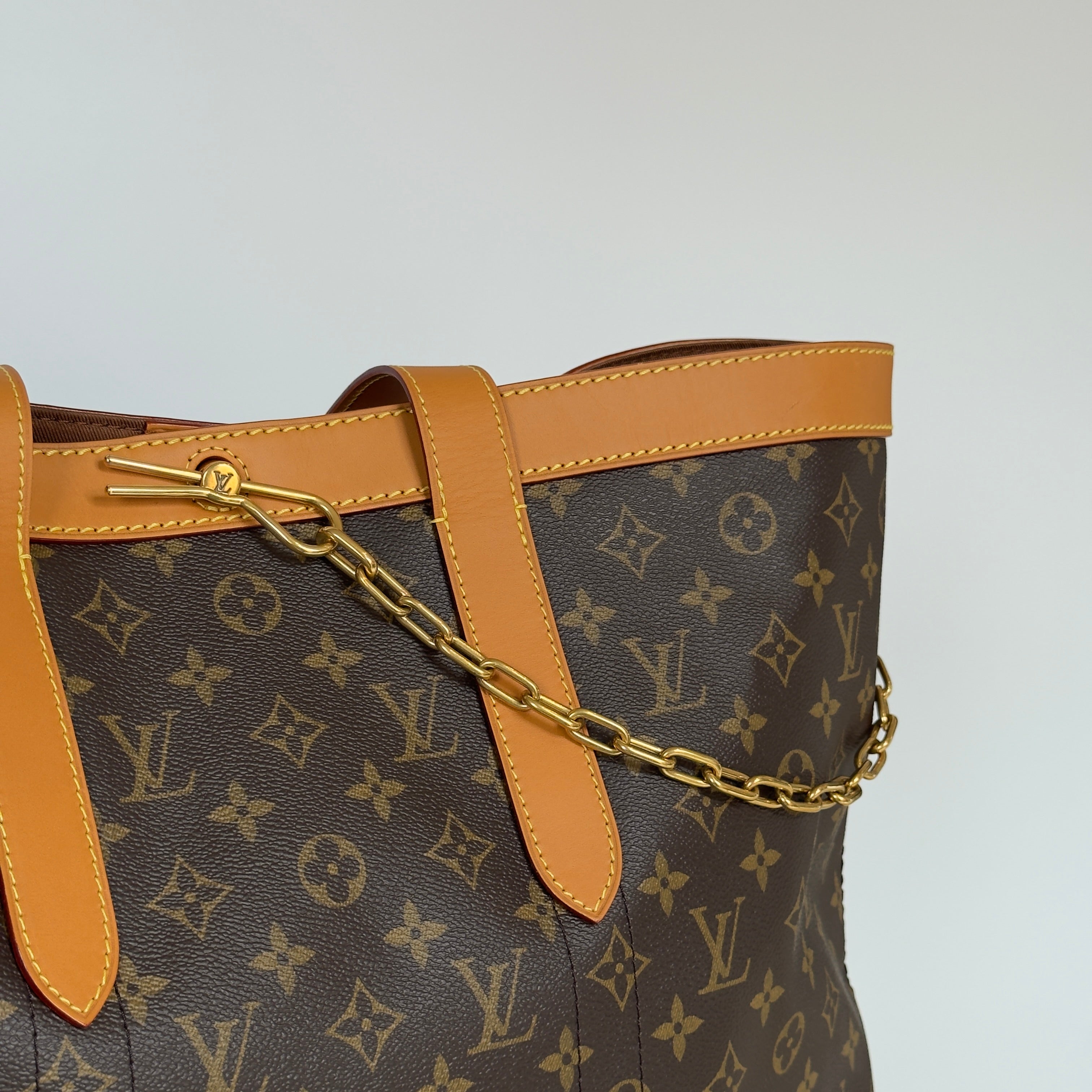 Louis Vuitton Cabas Voyage Tote Monogram Canvas - Queen May