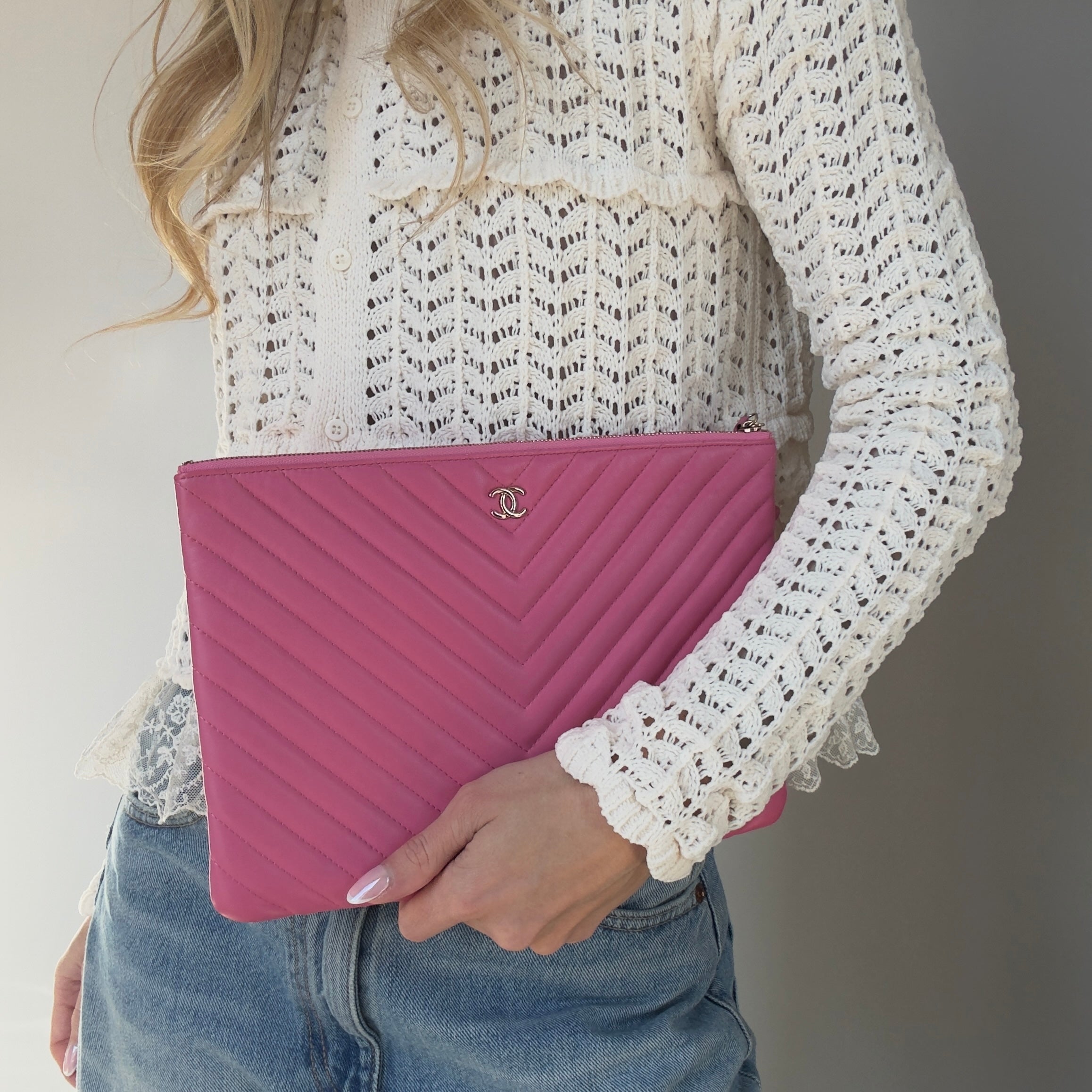 Chanel Pink Lifesaver O-Case - Queen May