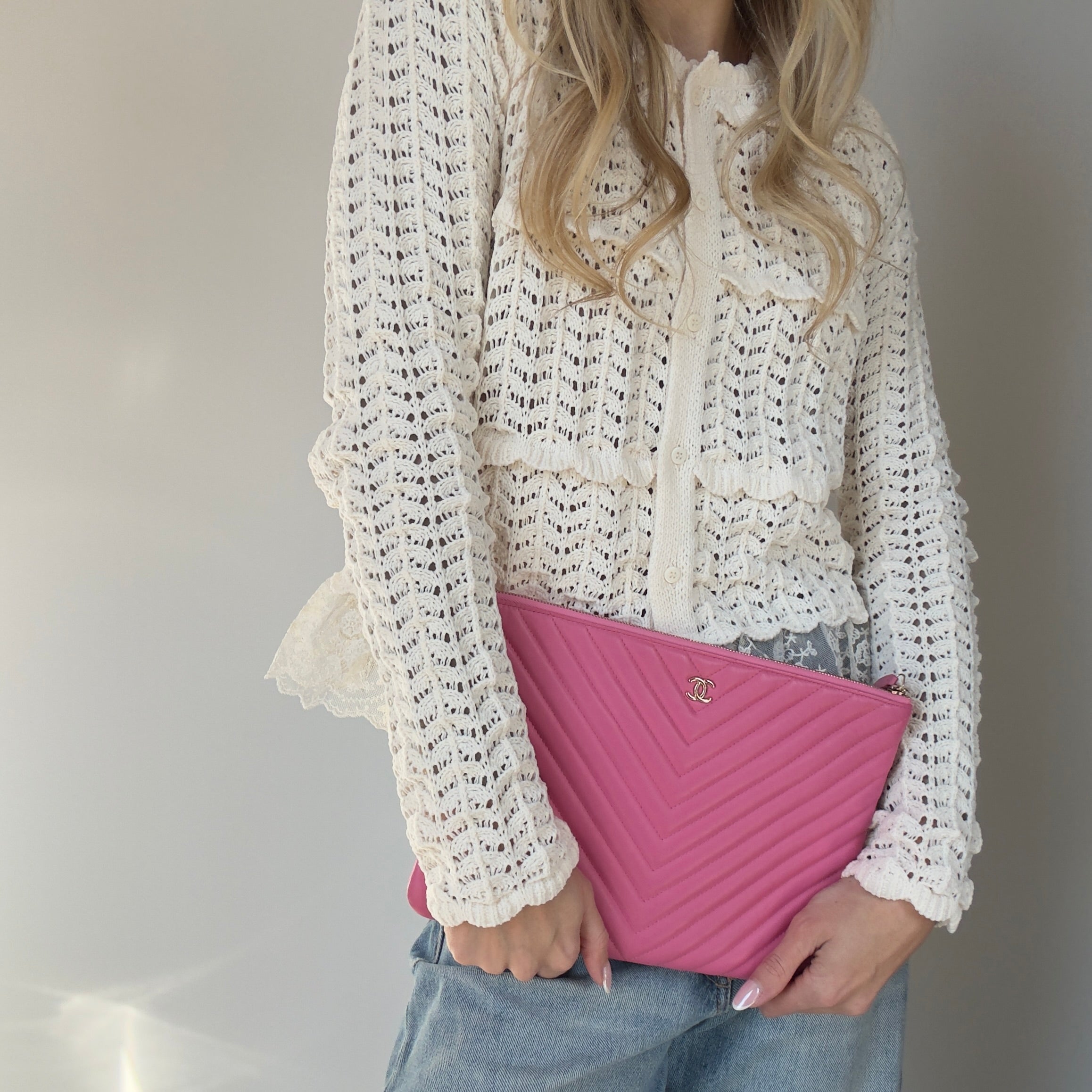 Chanel Pink Lifesaver O-Case - Queen May