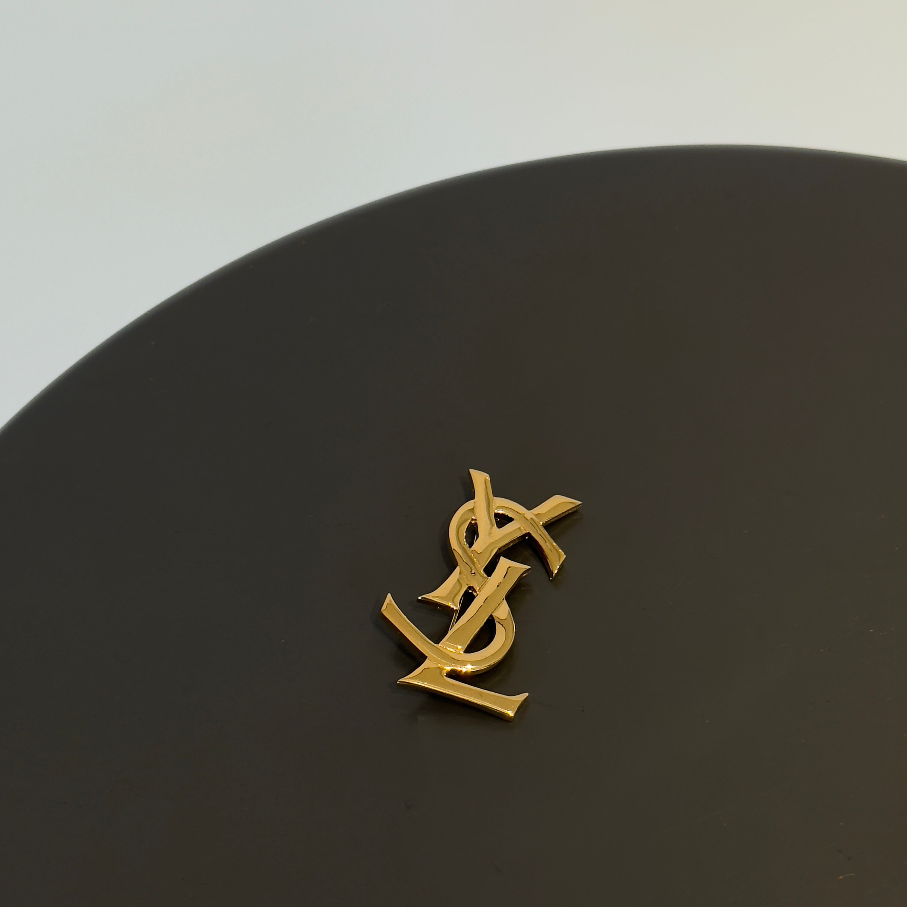 Saint Laurent YSL Smooth Brooch