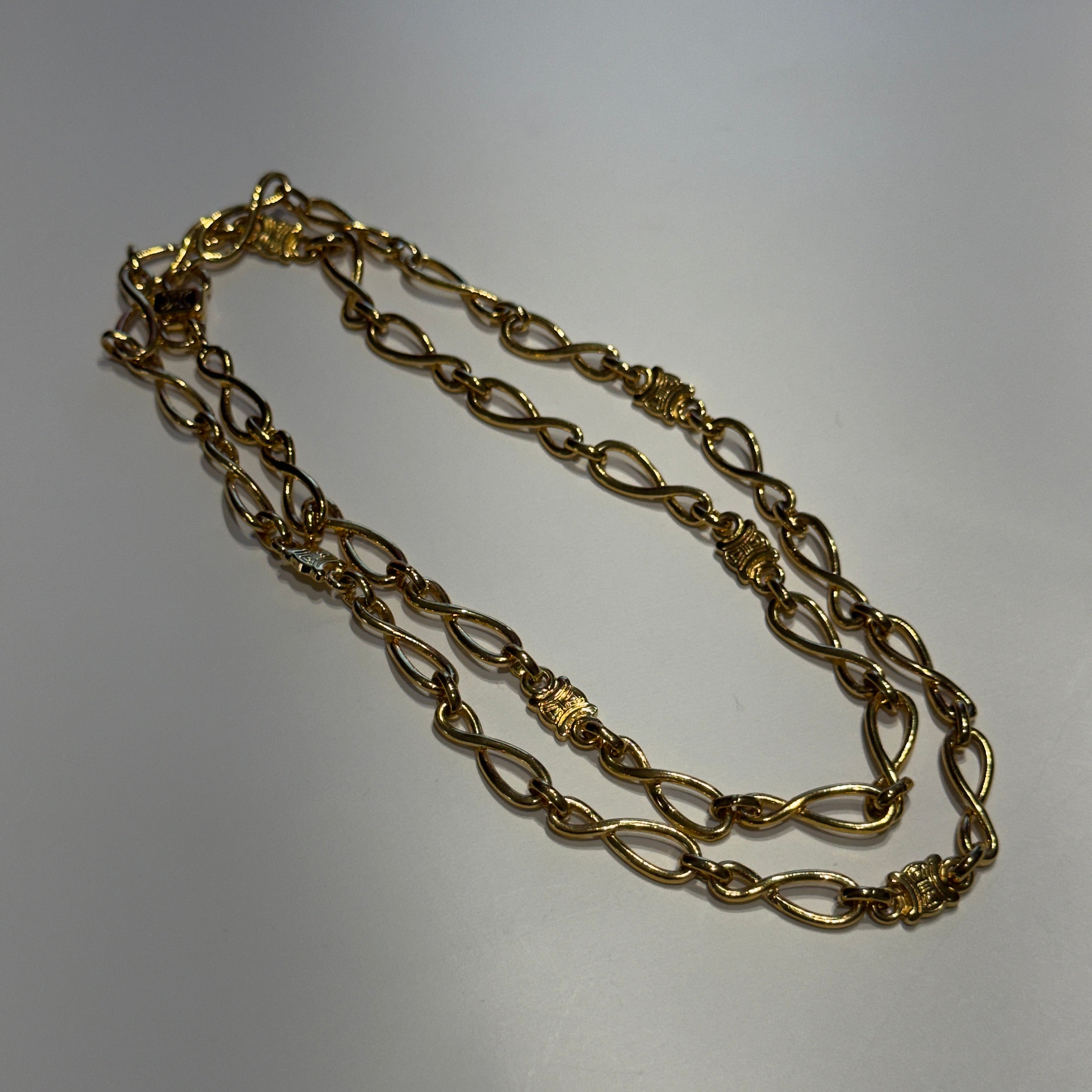 Celine Triomphe Infinity Necklace - Queen May