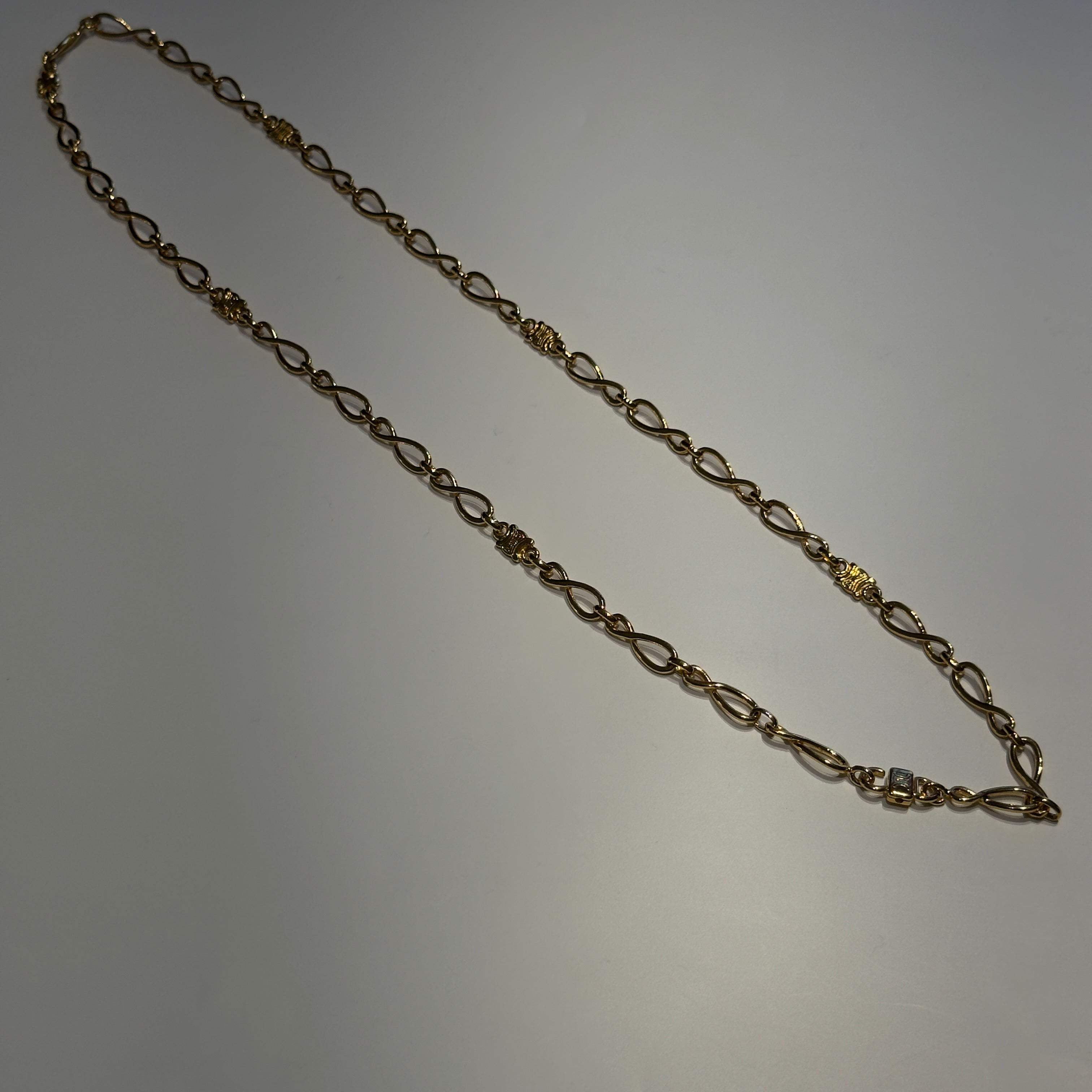Celine Triomphe Infinity Necklace - Queen May