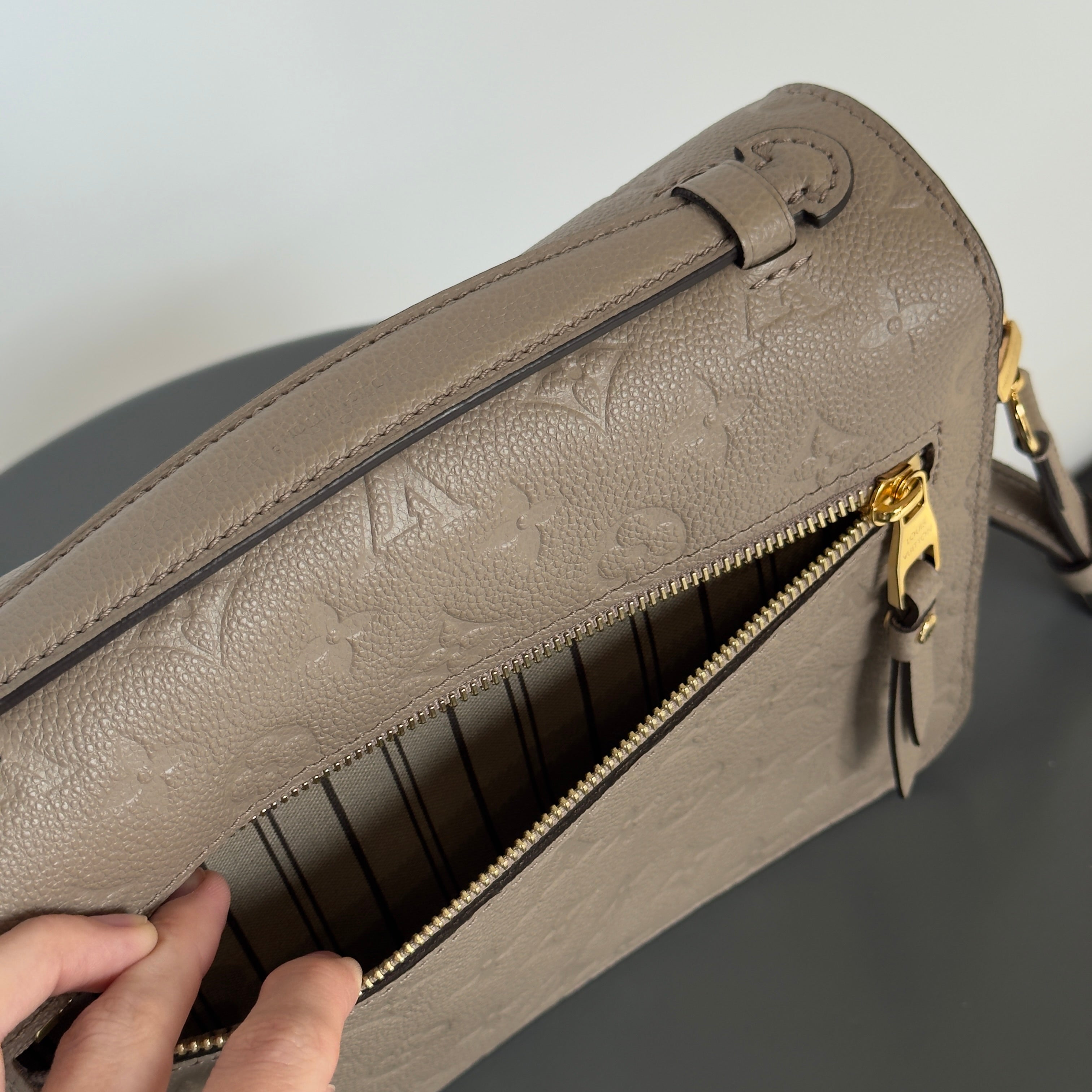 Louis Vuitton Turtle Dove Empreinte Crossbody Bag - Queen May