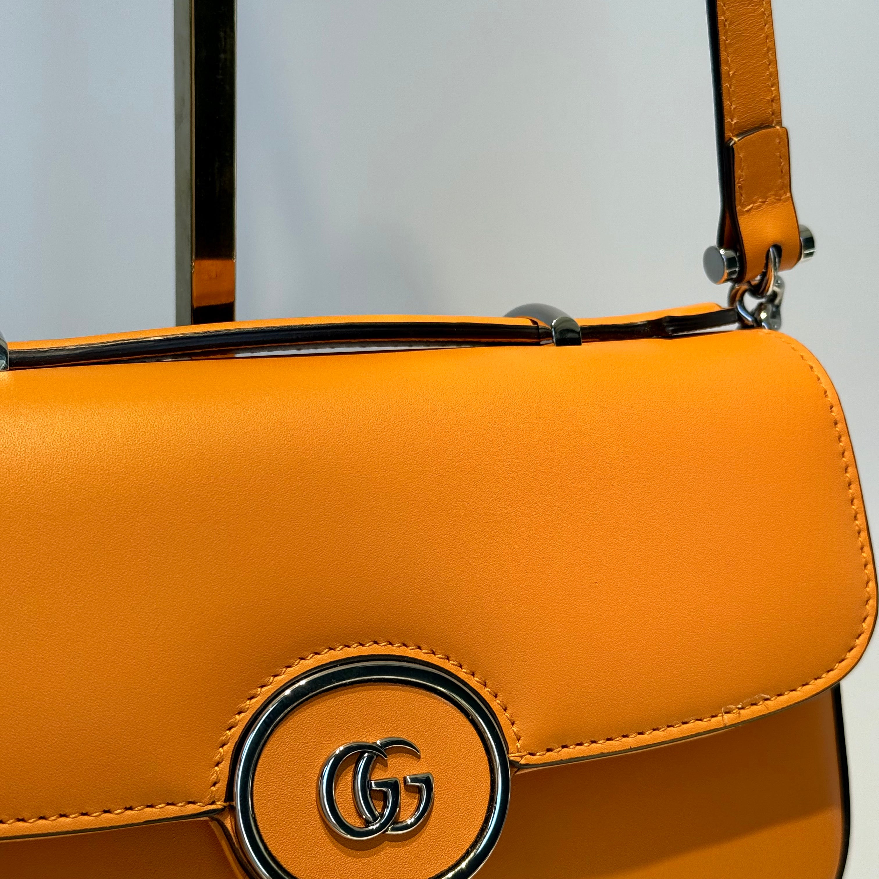Gucci Petite GG Mini Shoulder Bag Orange - Queen May