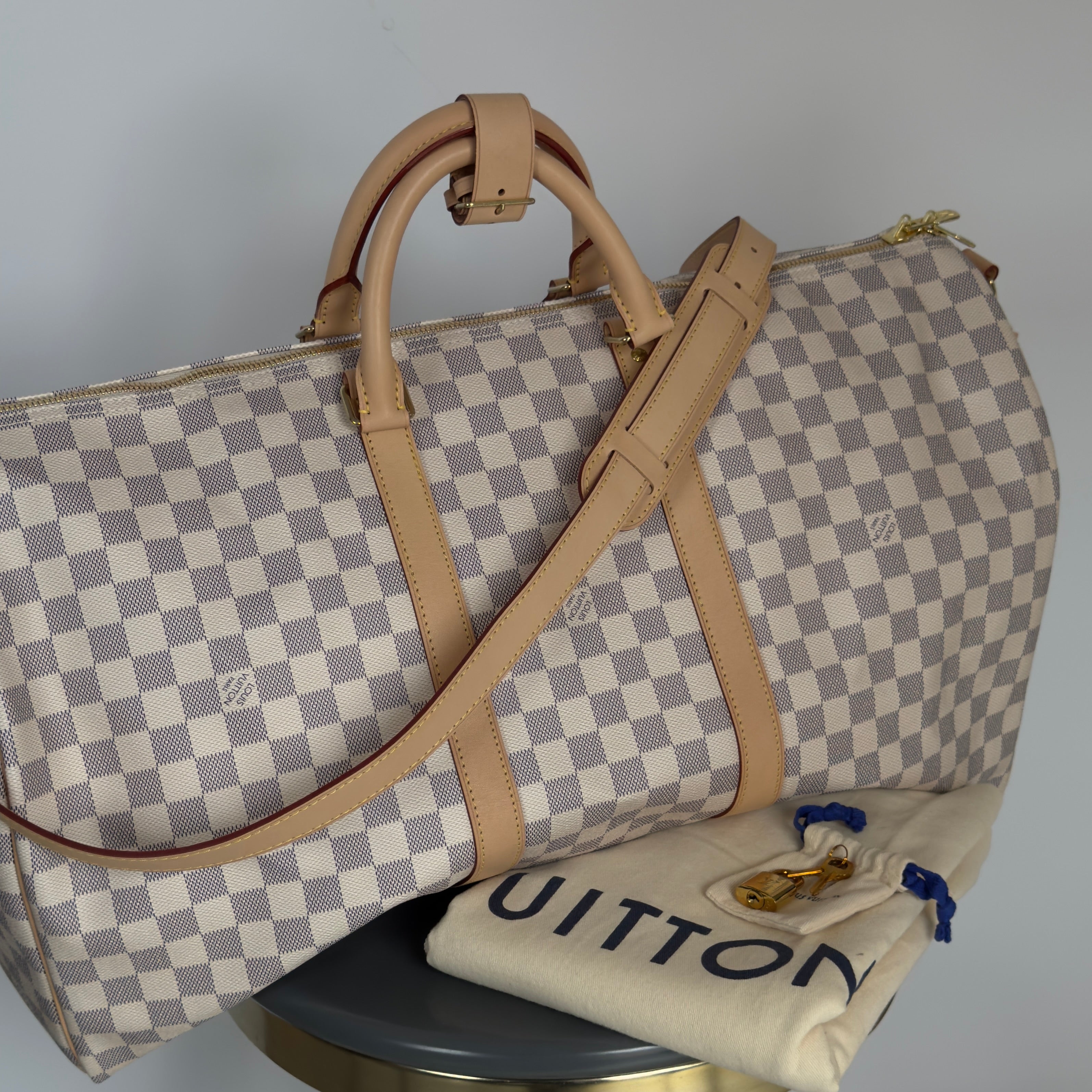 Louis Vuitton 55 Bandouliere Damier Azur - Queen May