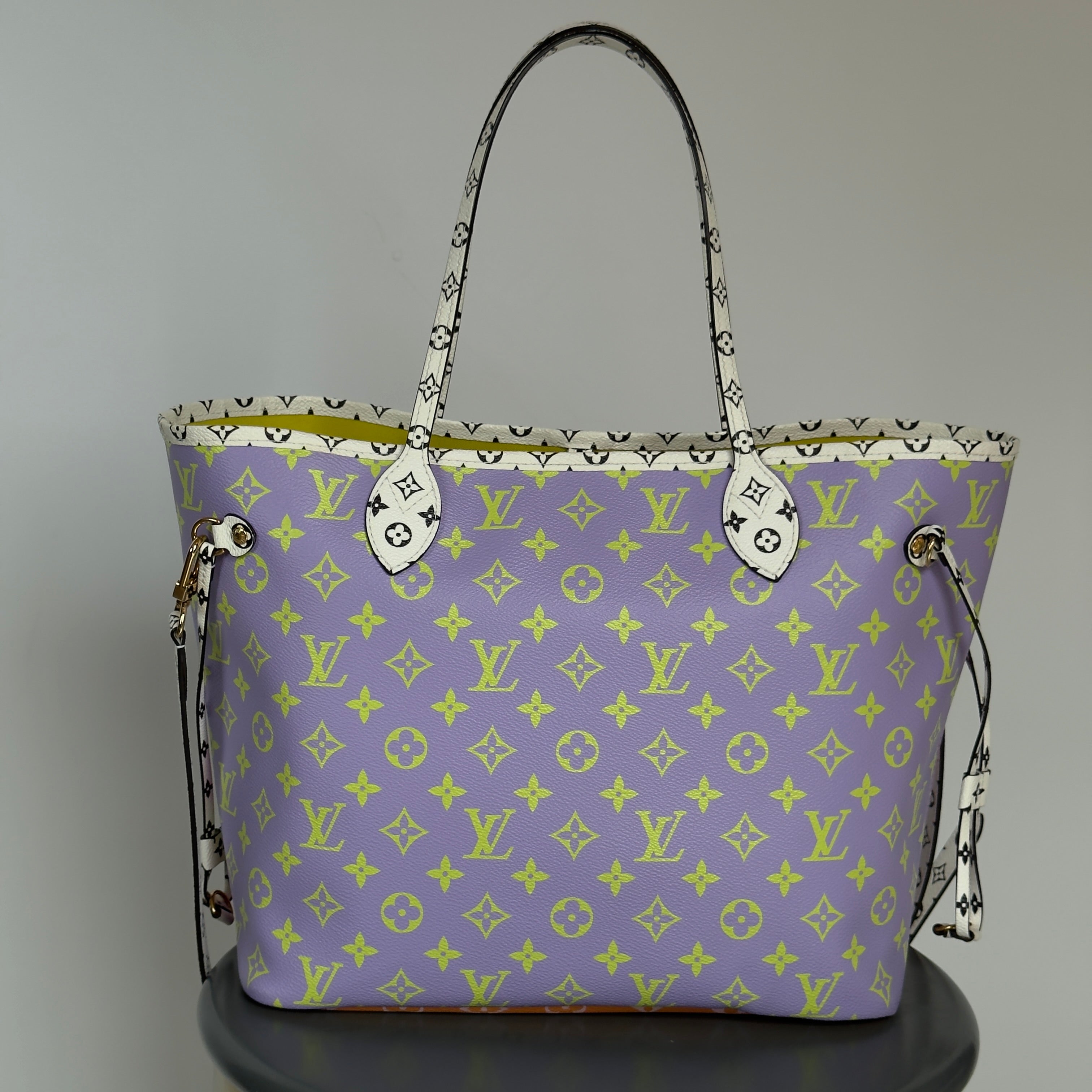 Louis Vuitton Neverfull NM Tote Limited Edition Colored Giant MM - Queen May