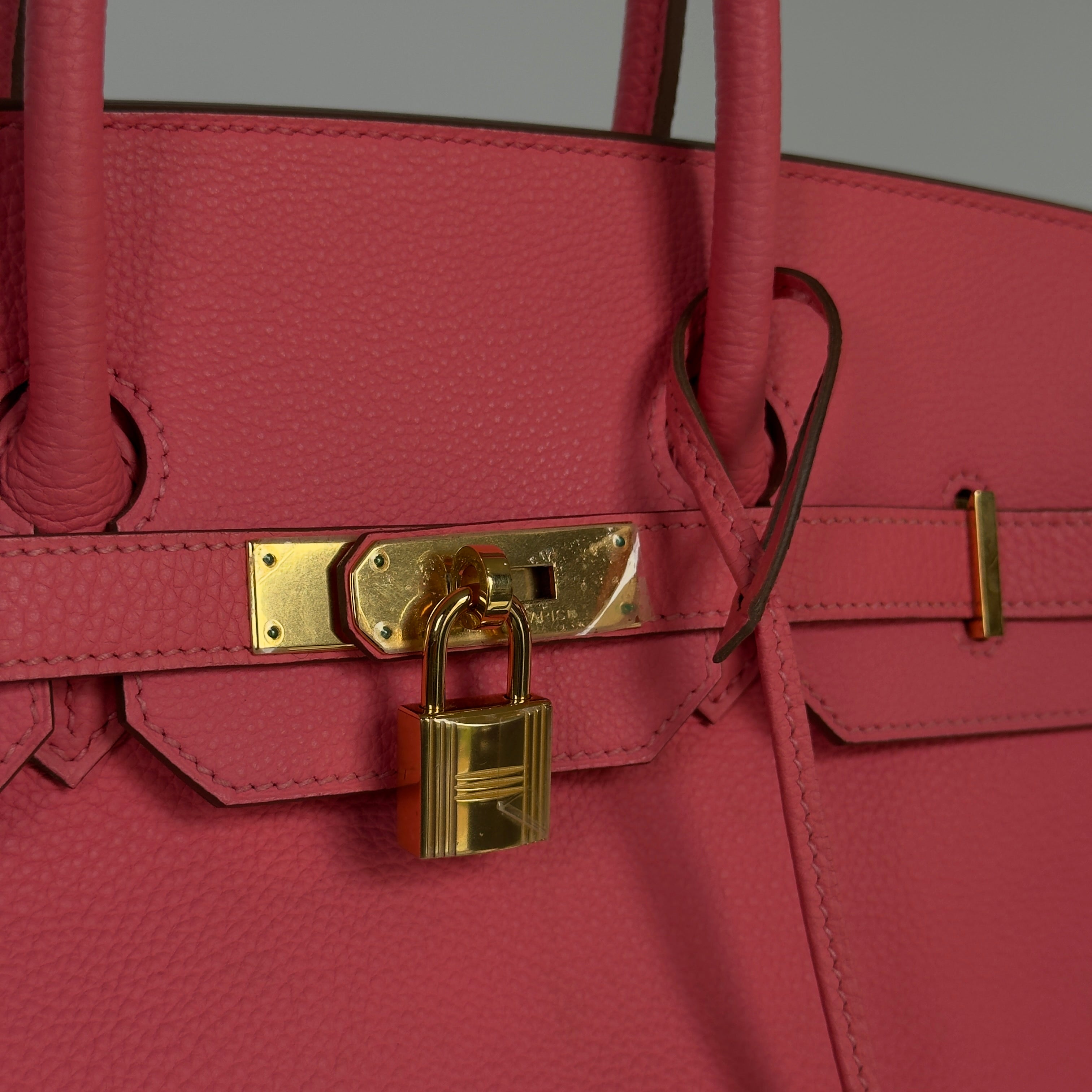 Hermes Birkin 35 Togo Rose Azalee Leather - Queen May