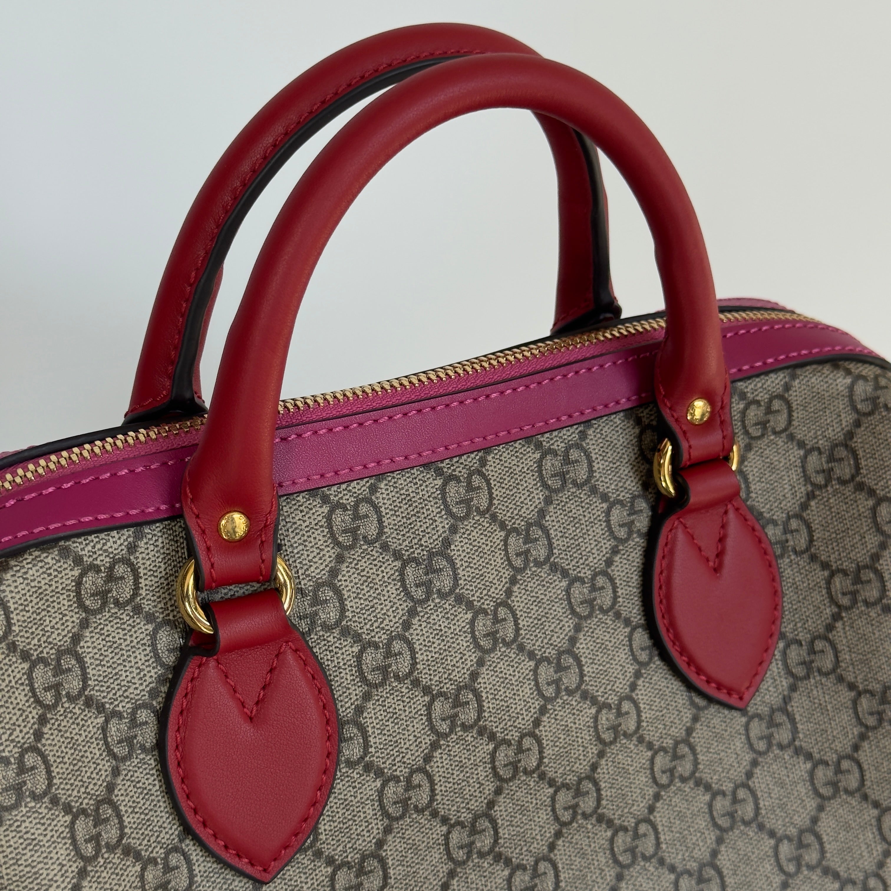Gucci GG Supreme Boston Bag - Queen May