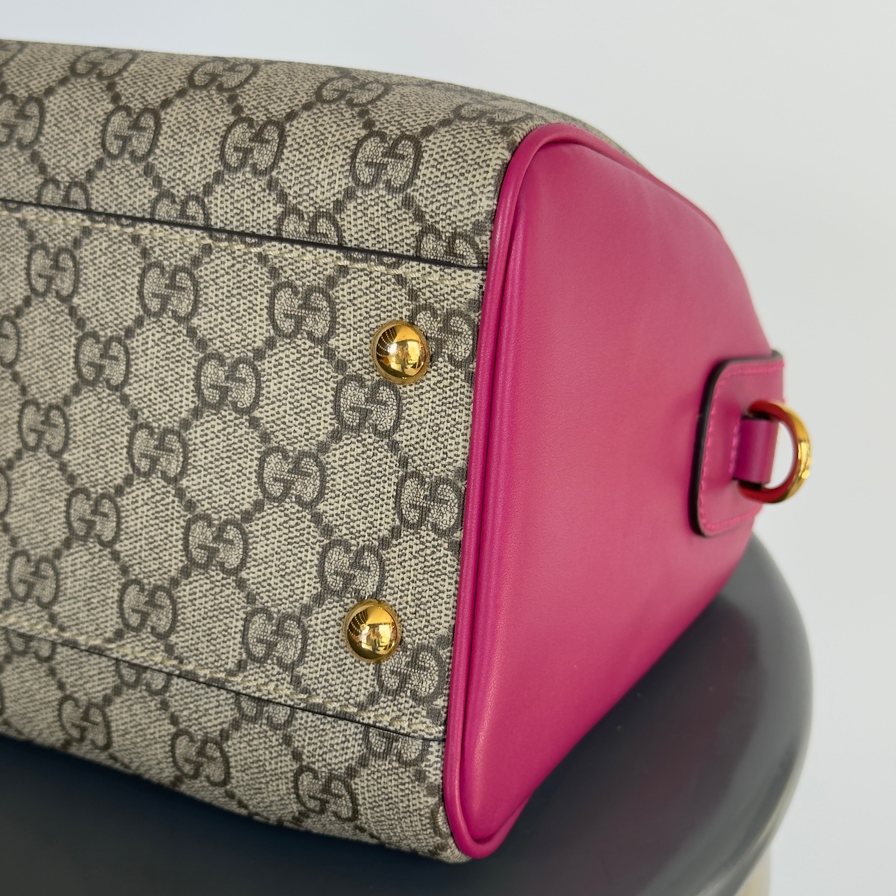 Gucci GG Supreme Boston Bag - Queen May