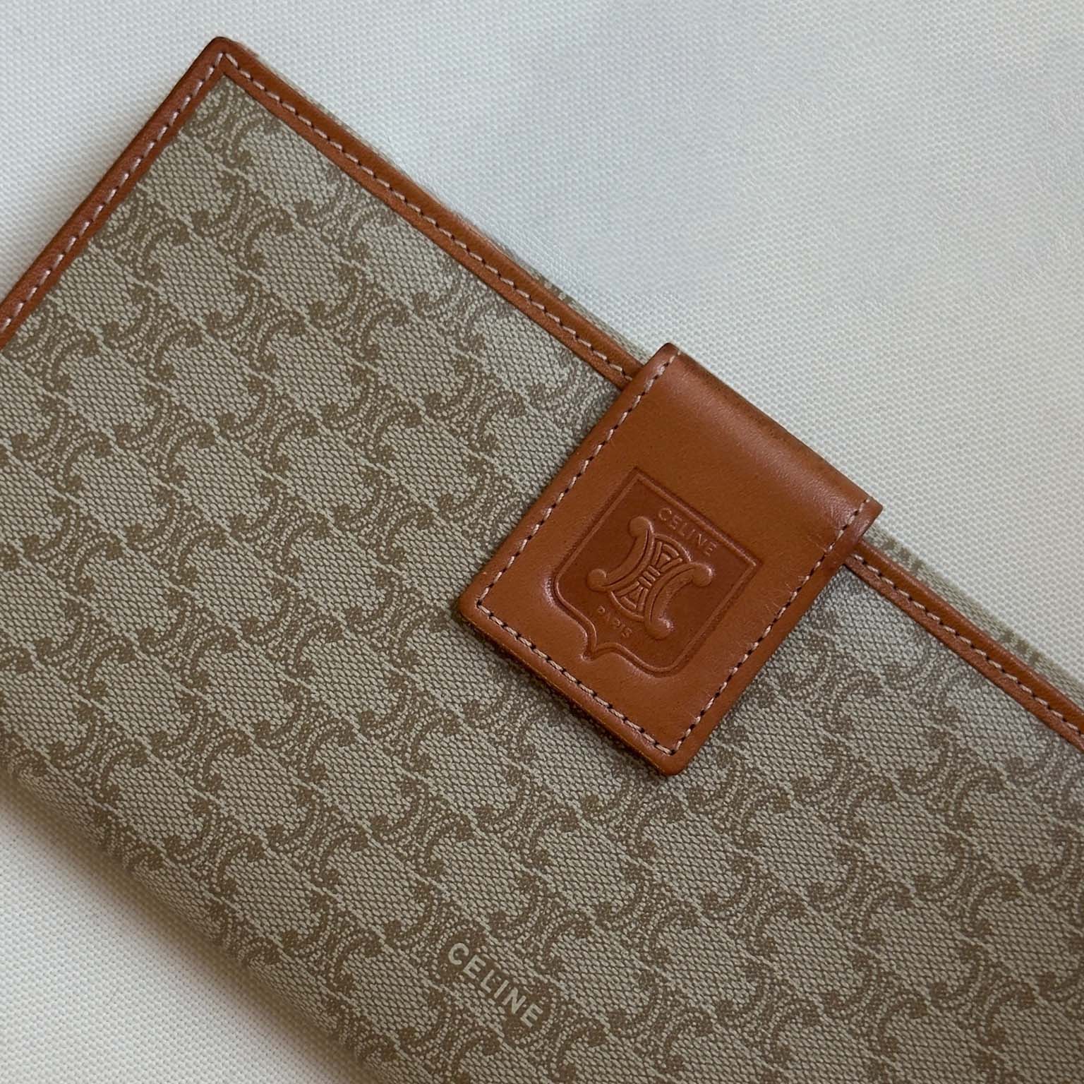 Celine Triomphe Continental Wallet - Queen May