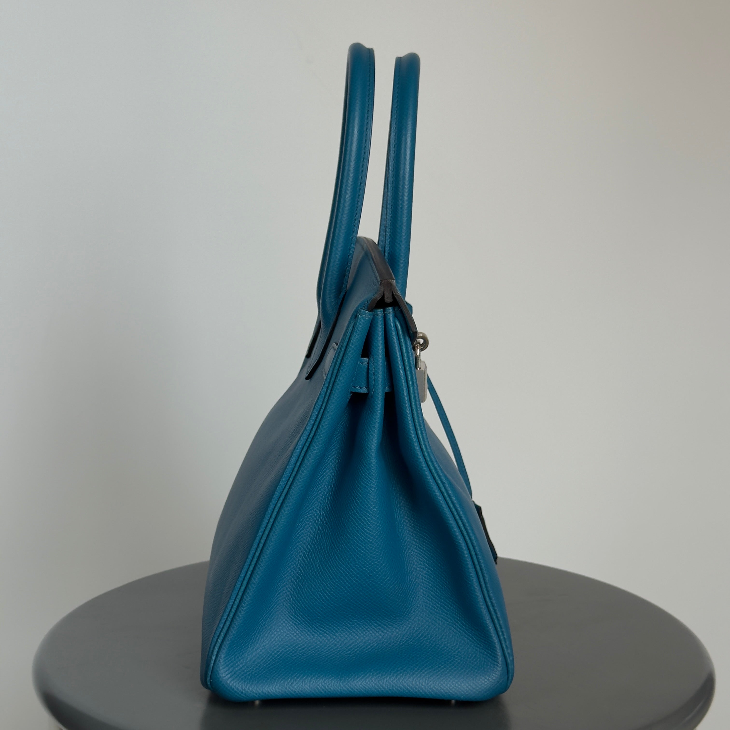 Hermes Birkin 30 Epsom Blue Izmir 2013 - Queen May