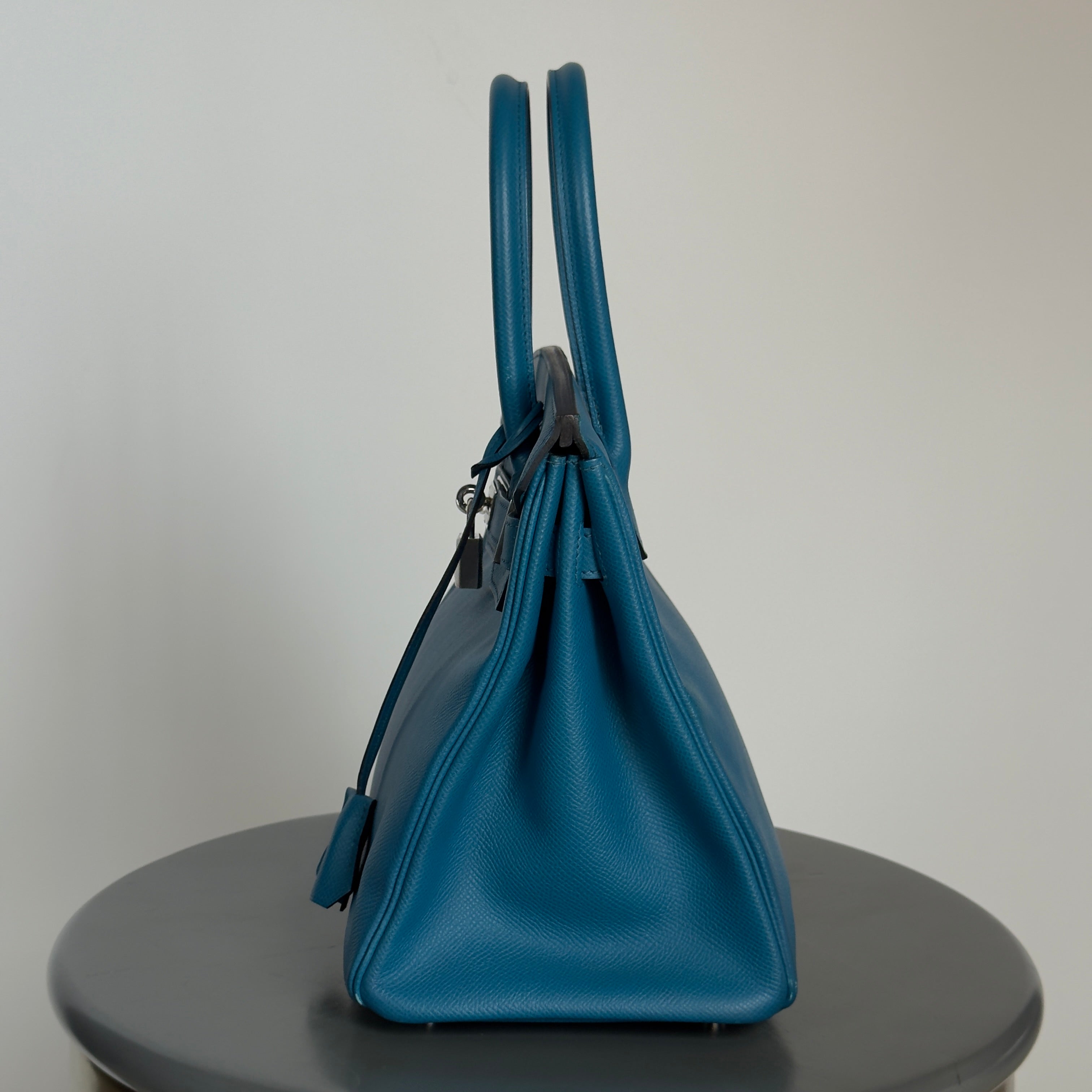 Hermes Birkin 30 Epsom Blue Izmir 2013 - Queen May