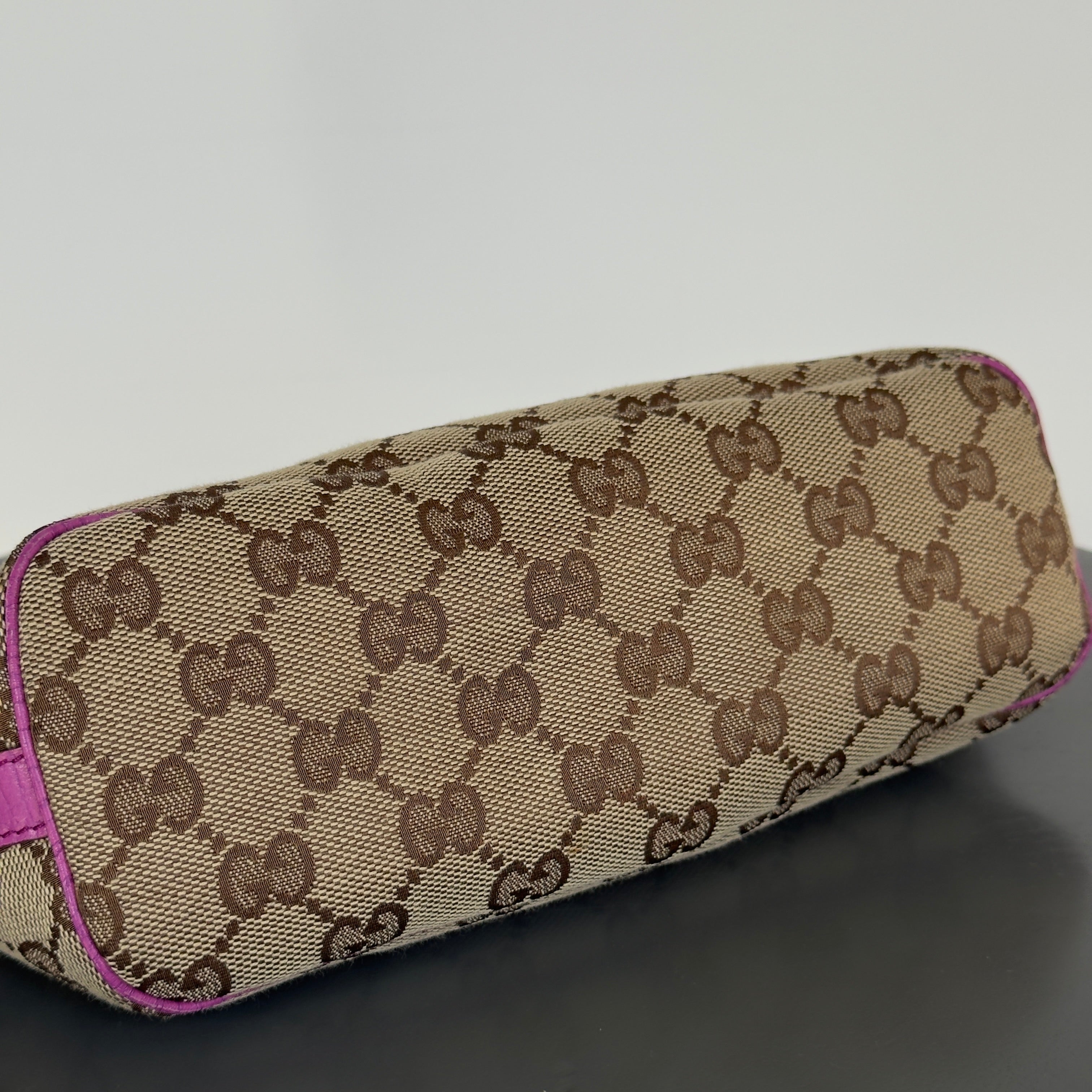 Gucci Boat Pochette Canvas Pink