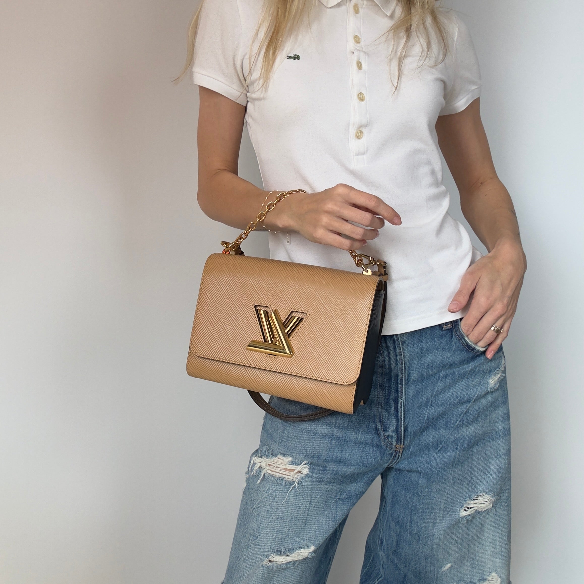 Louis Vuitton Epi Leather Twist MM Camel - Queen May