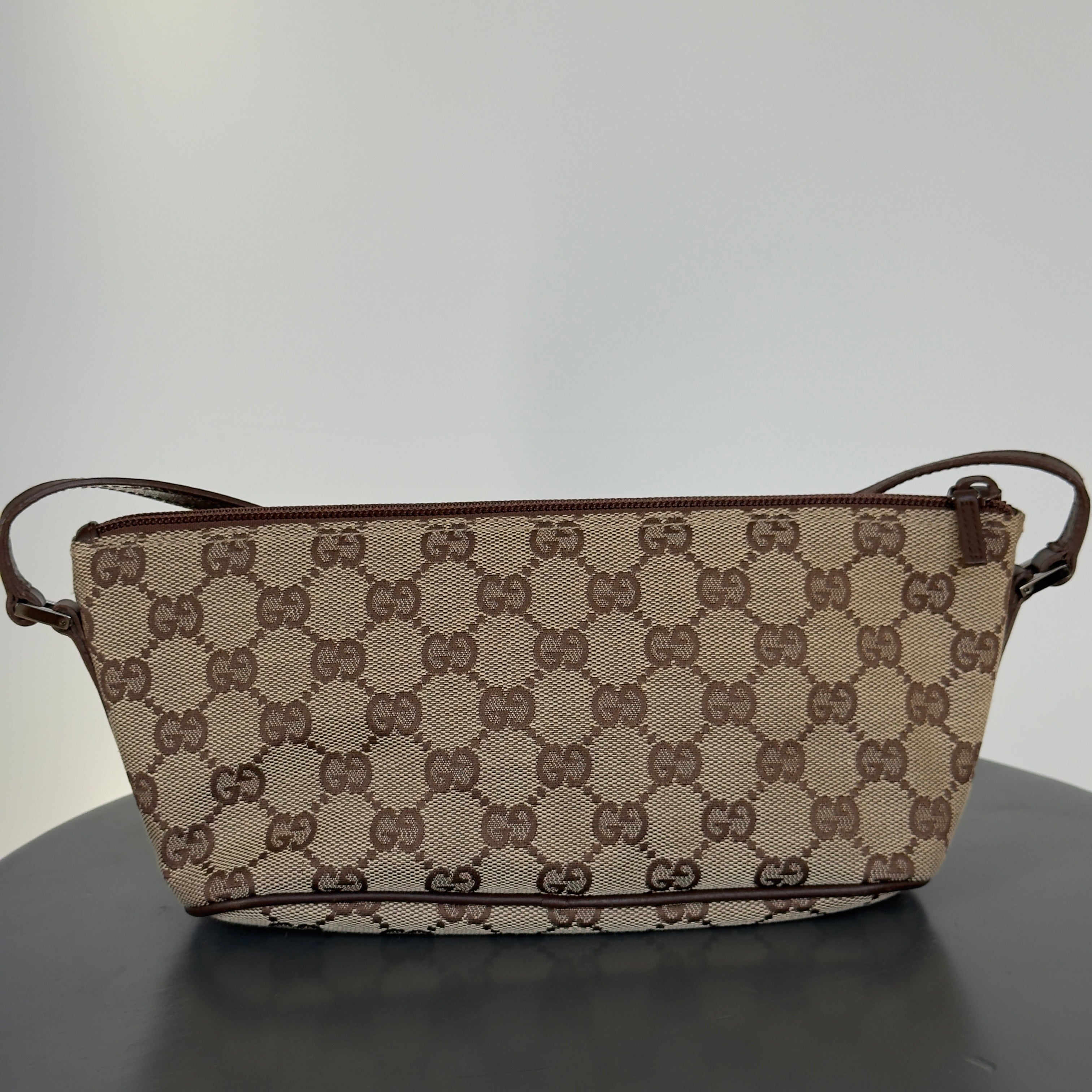 Gucci Canvas Boat Pochette