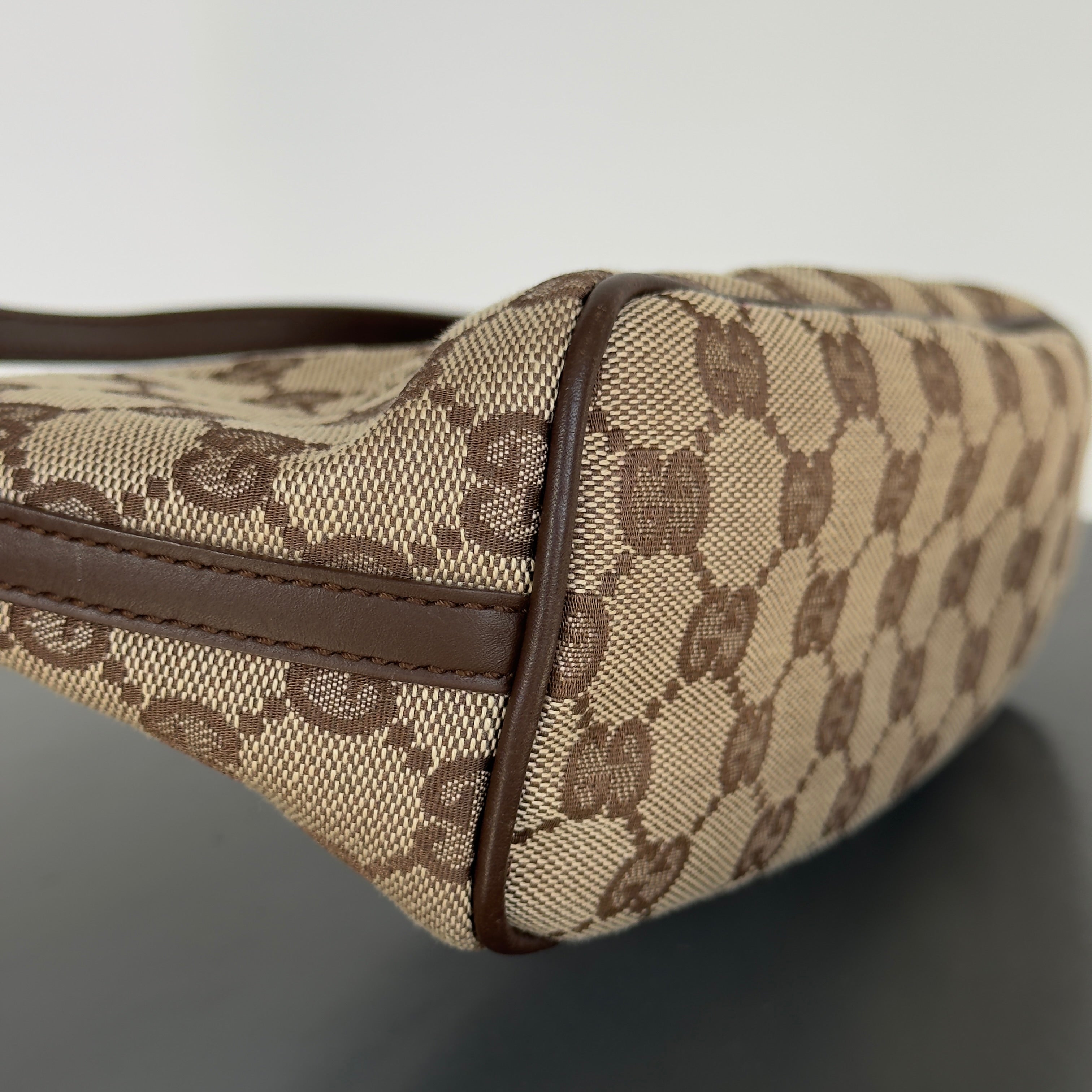 Gucci Canvas Boat Pochette