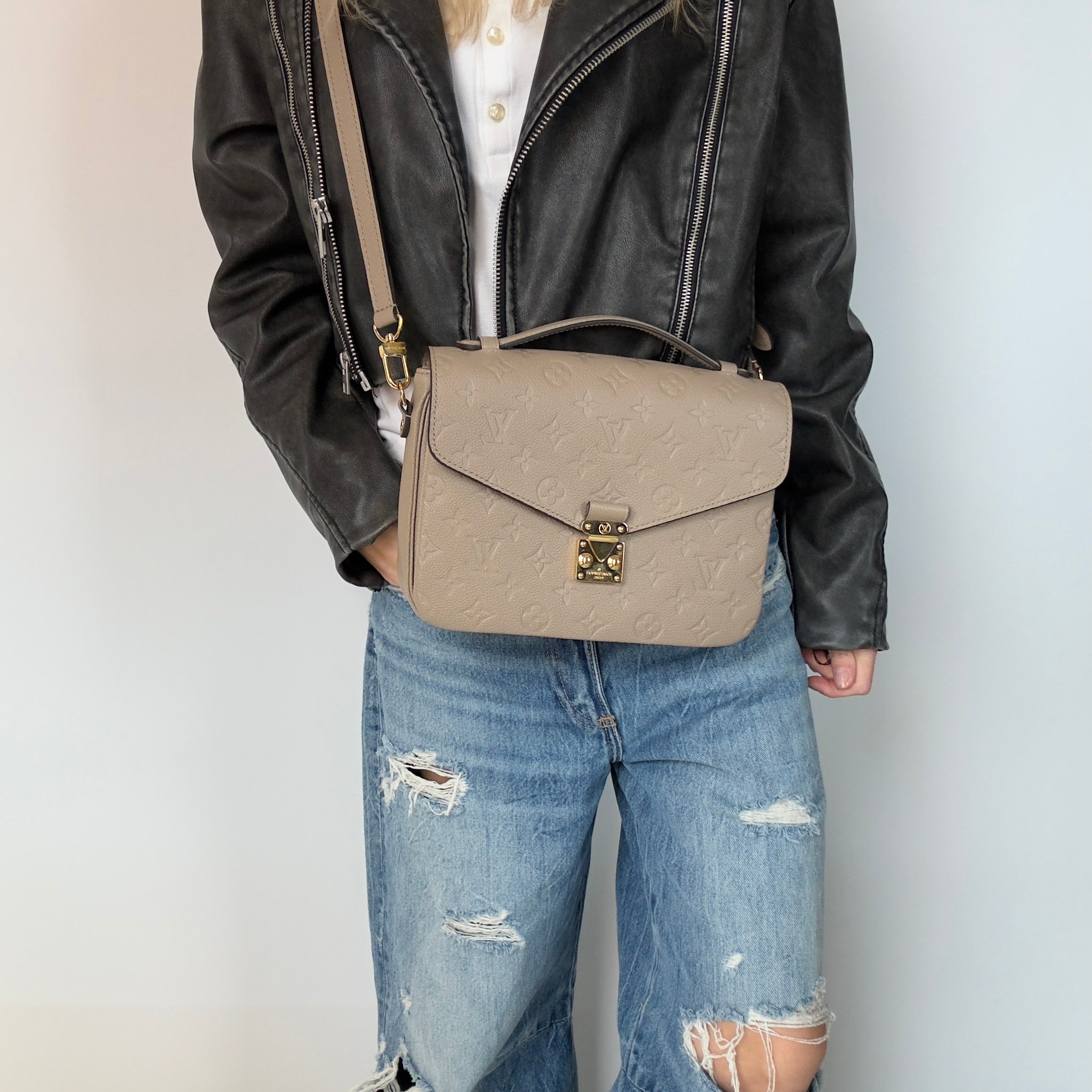 Louis Vuitton Turtle Dove Empreinte Crossbody Bag - Queen May