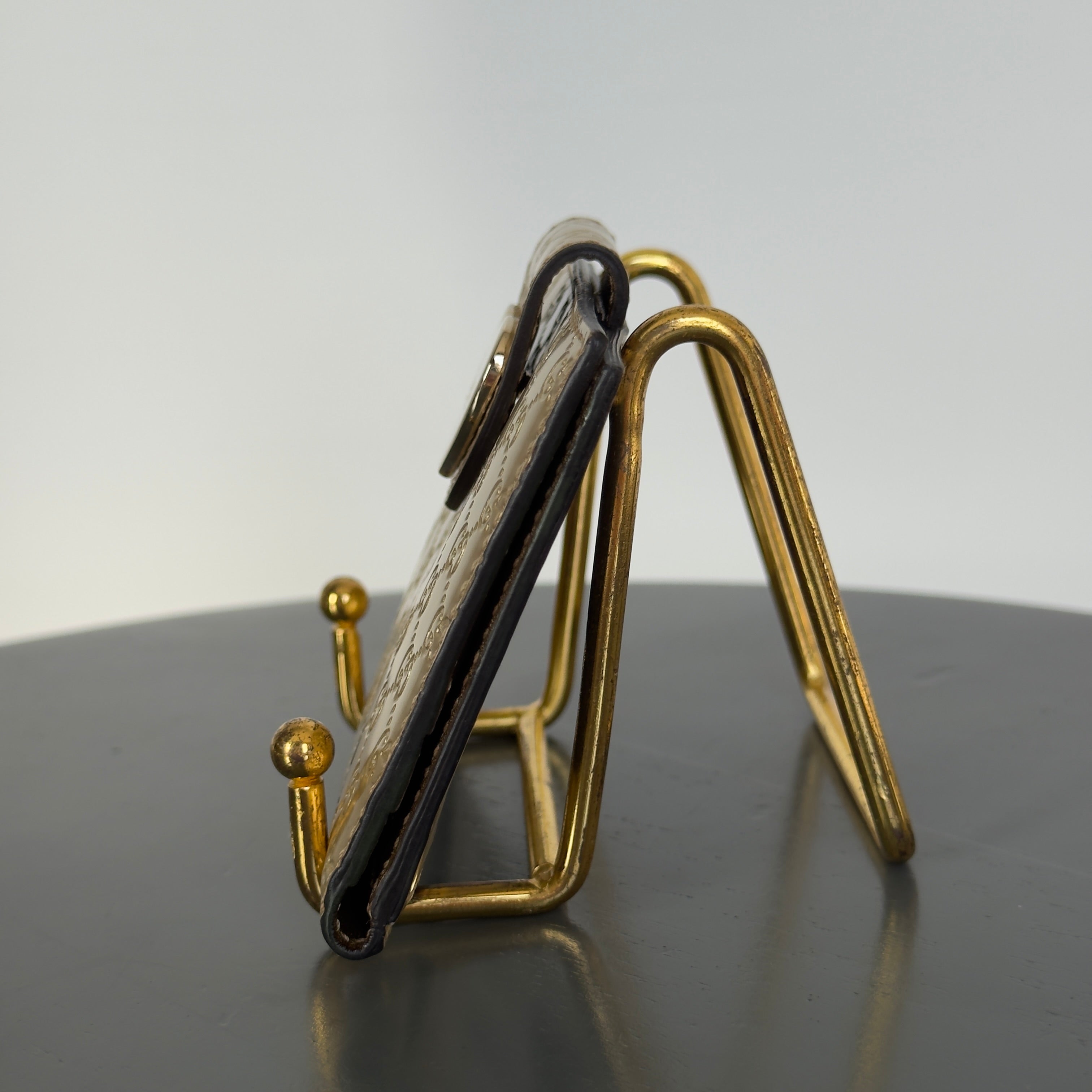 Gucci Metallic Heart Card Holder - Queen May