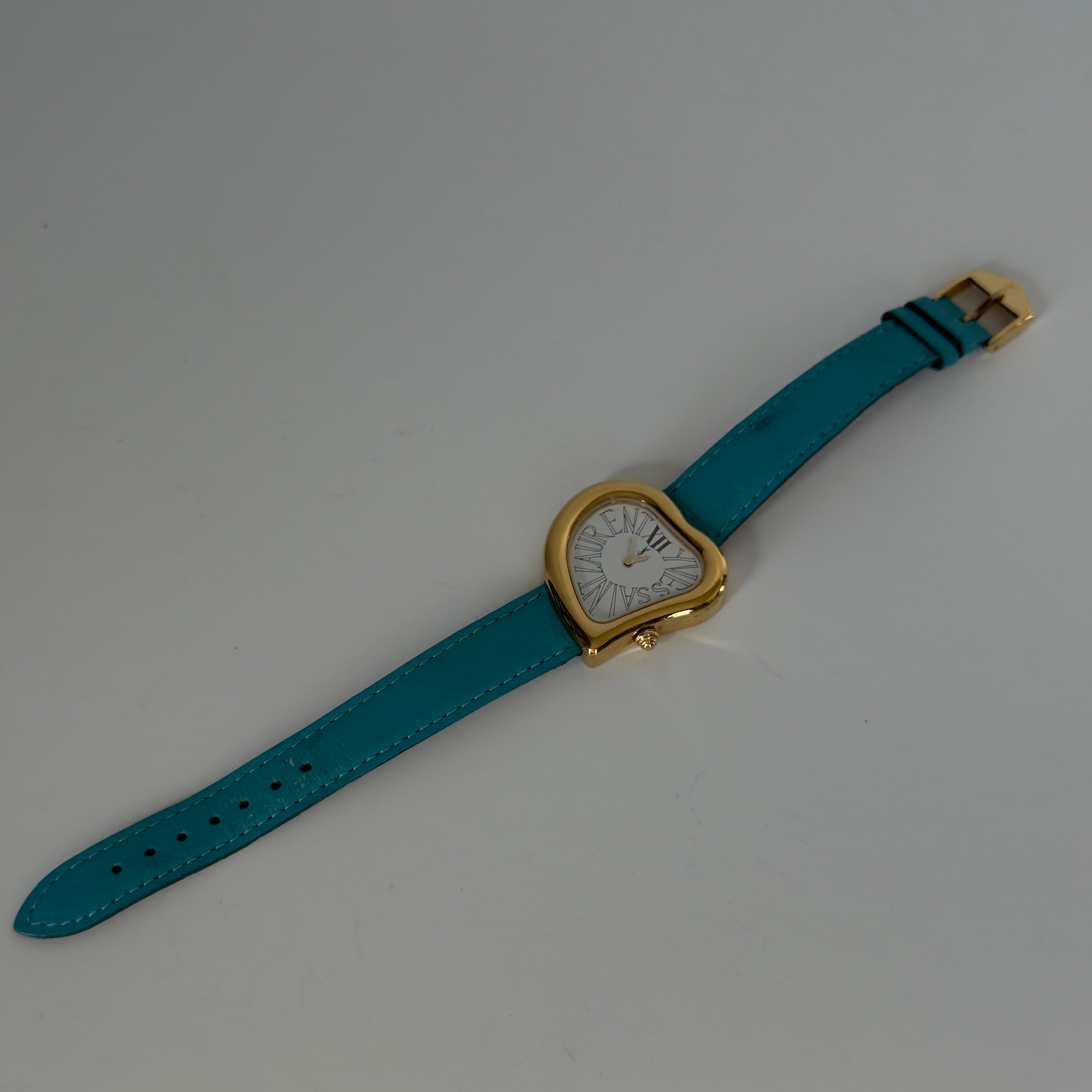 Vintage Yves Saint Laurent Heart Watch - Queen May