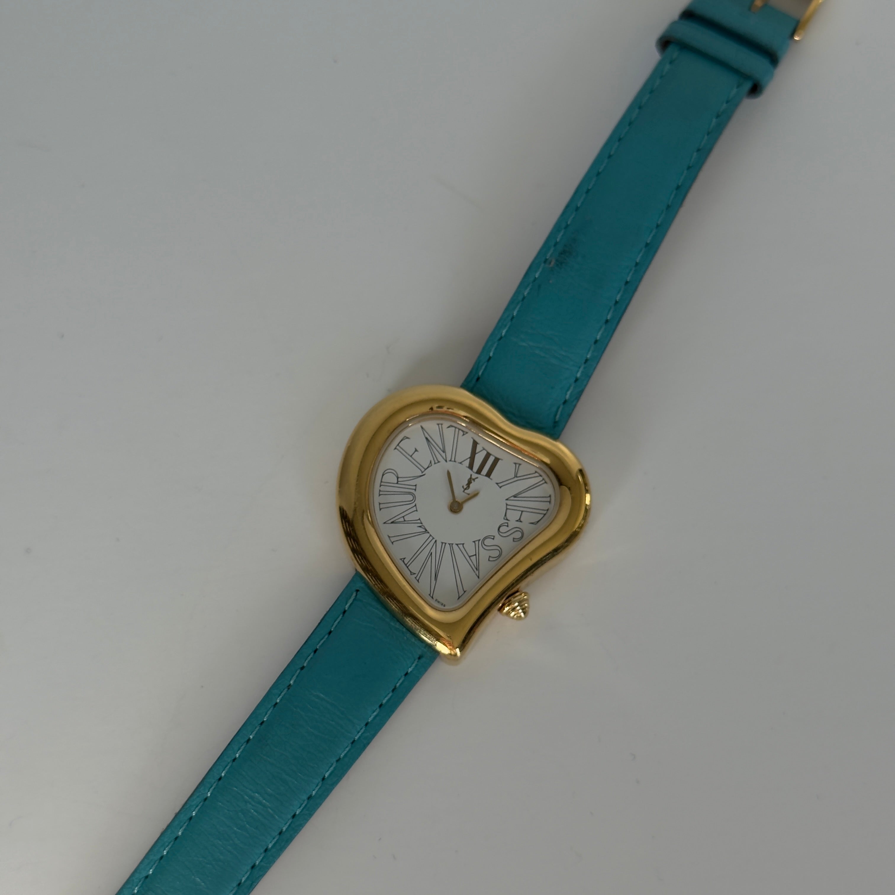 Vintage Yves Saint Laurent Heart Watch - Queen May