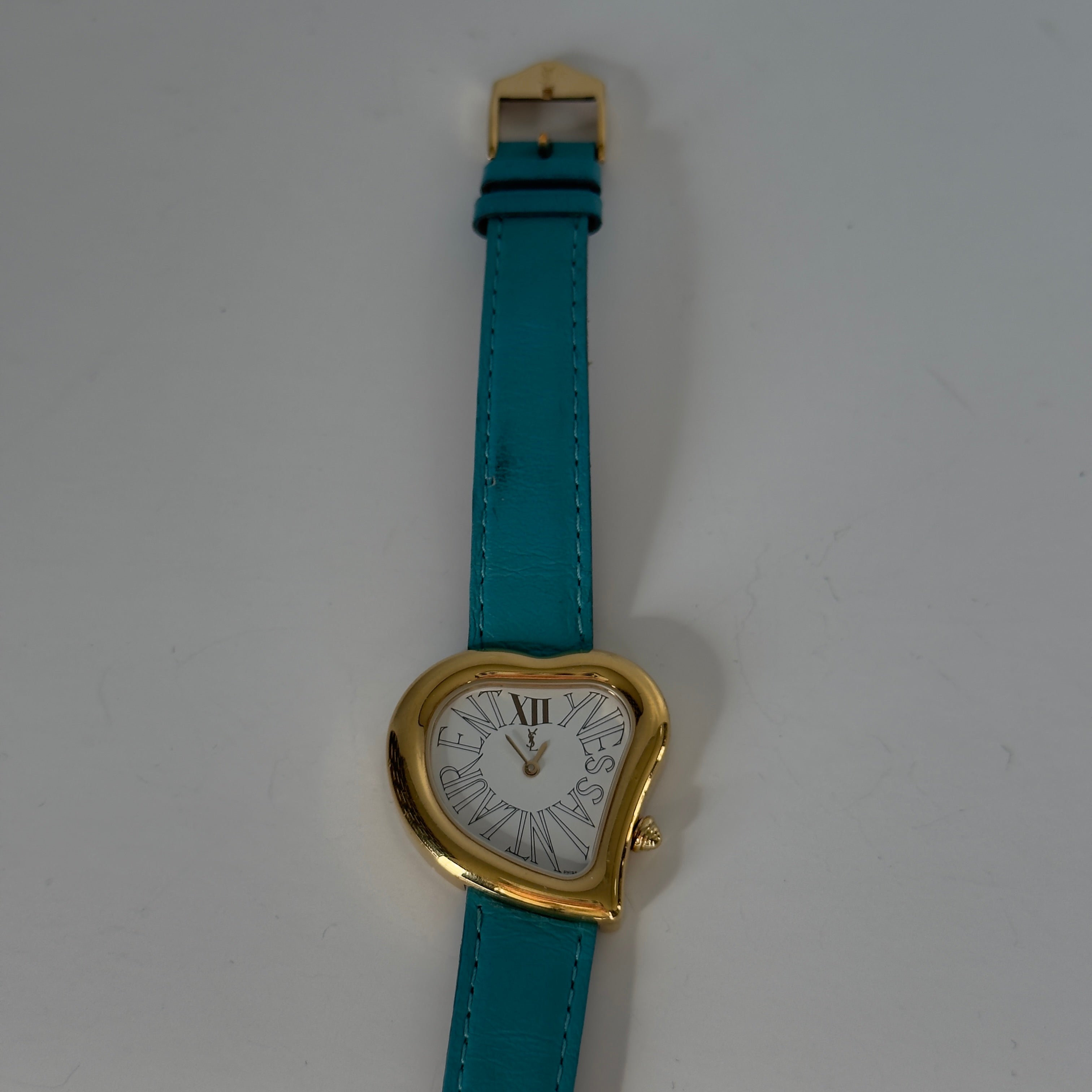 Vintage Yves Saint Laurent Heart Watch - Queen May