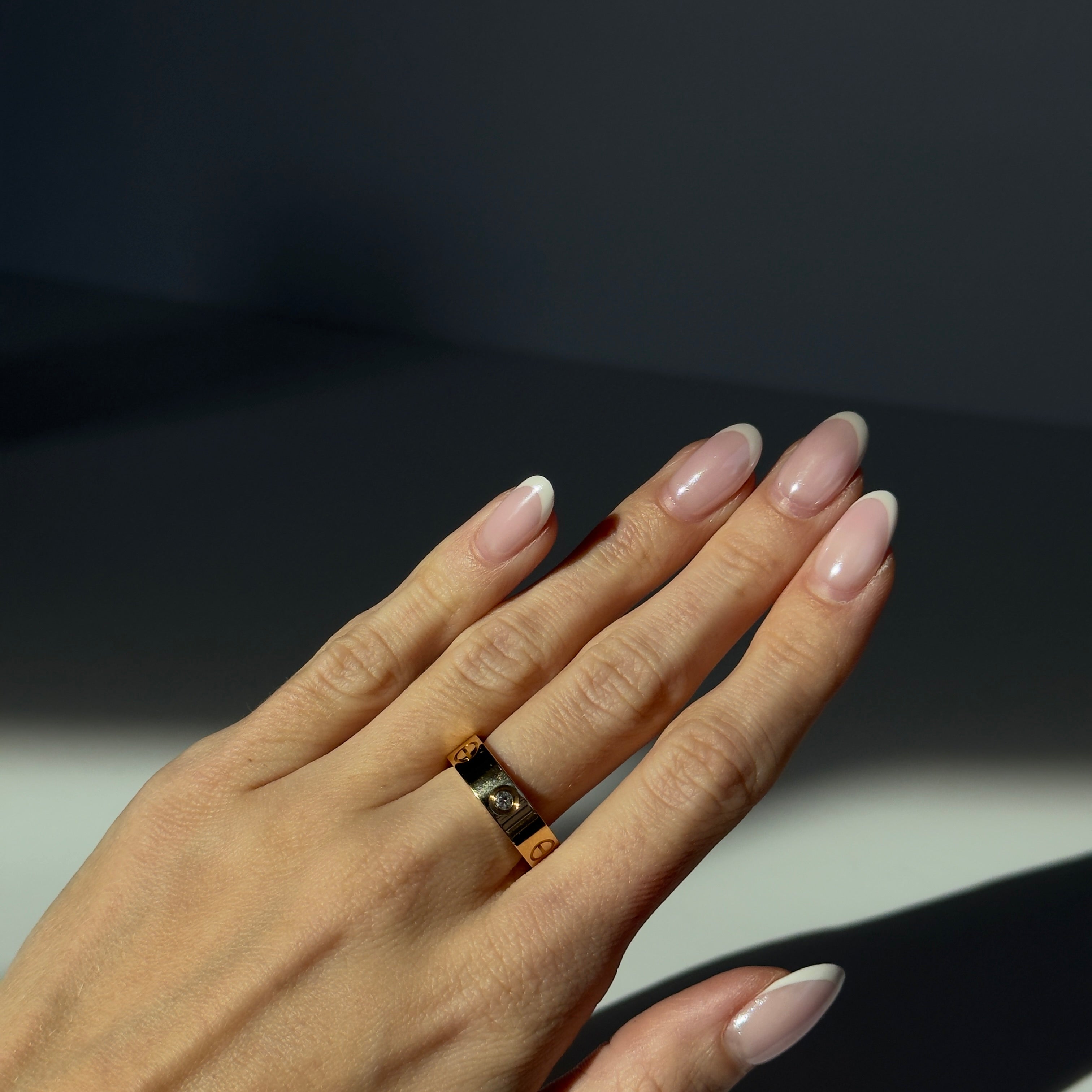 Cartier 18K Yellow Gold Diamond 5.5mm Love Ring - Queen May