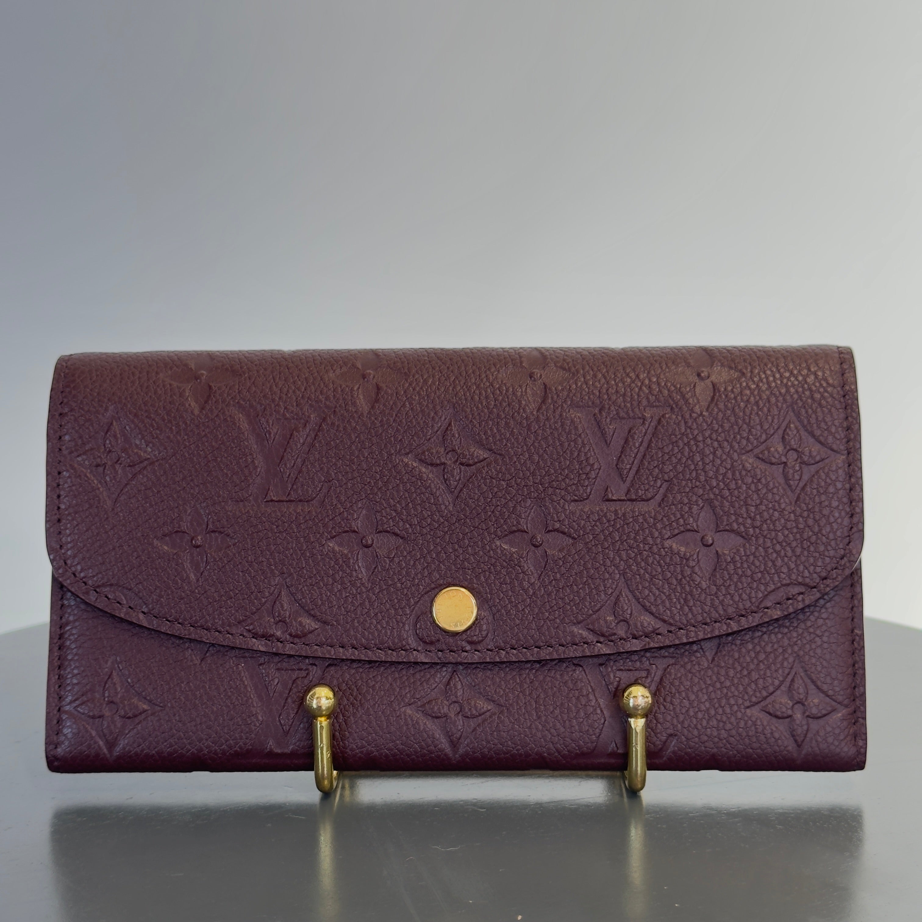 Louis Vuitton Monogram Empreinte Leather Emilie Wallet - Queen May
