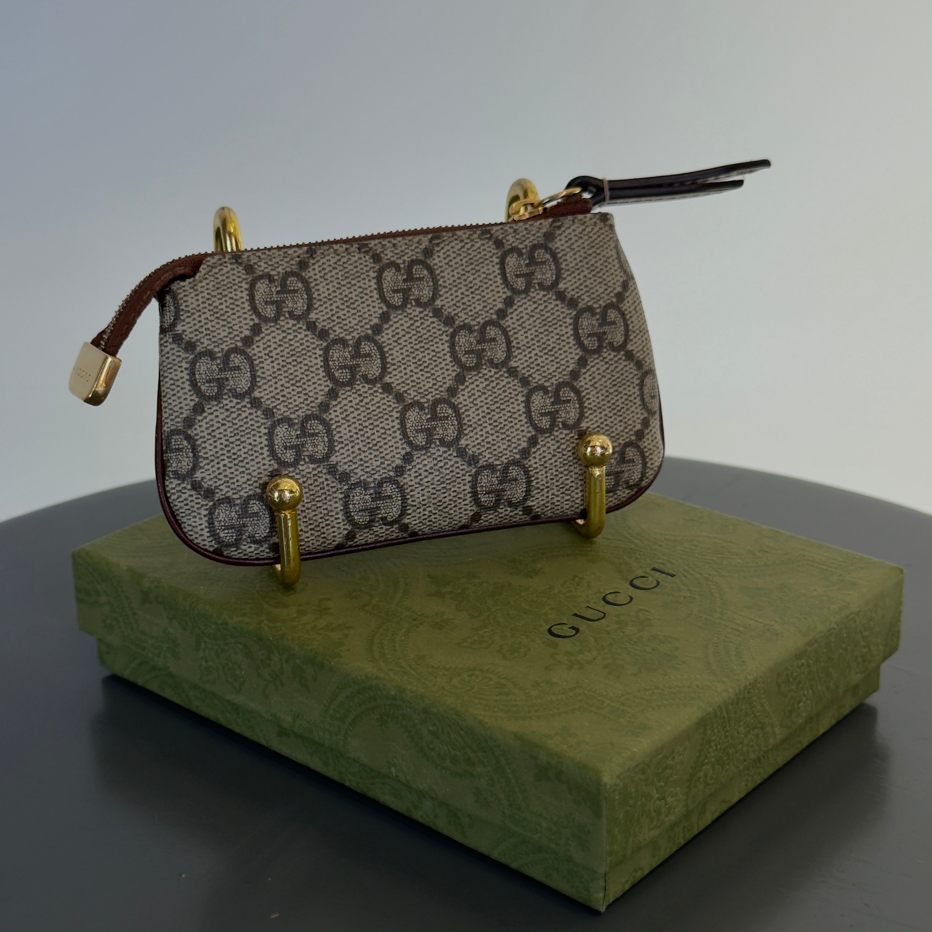 Gucci GG Emblem Key Pouch - Queen May