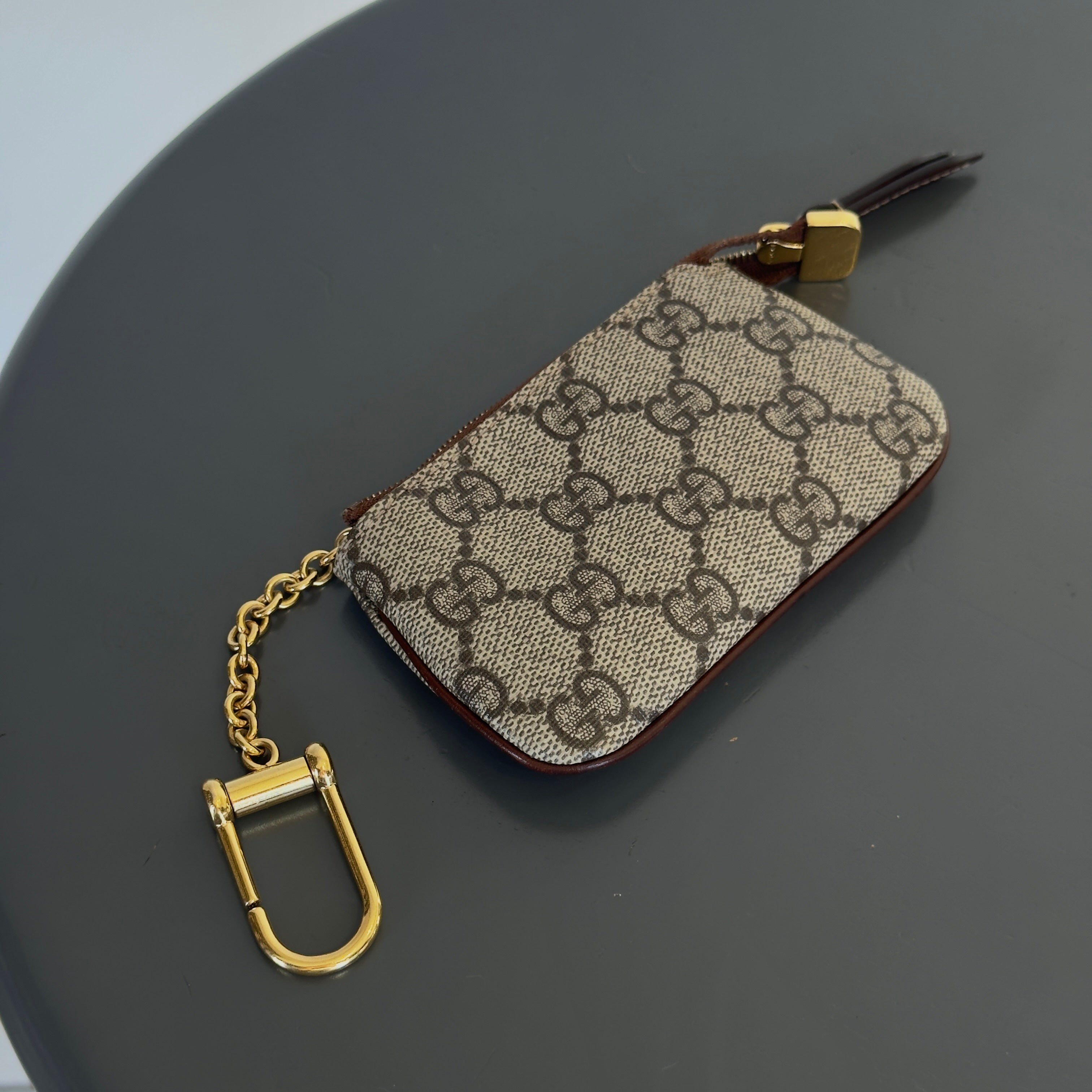 Gucci GG Emblem Key Pouch - Queen May