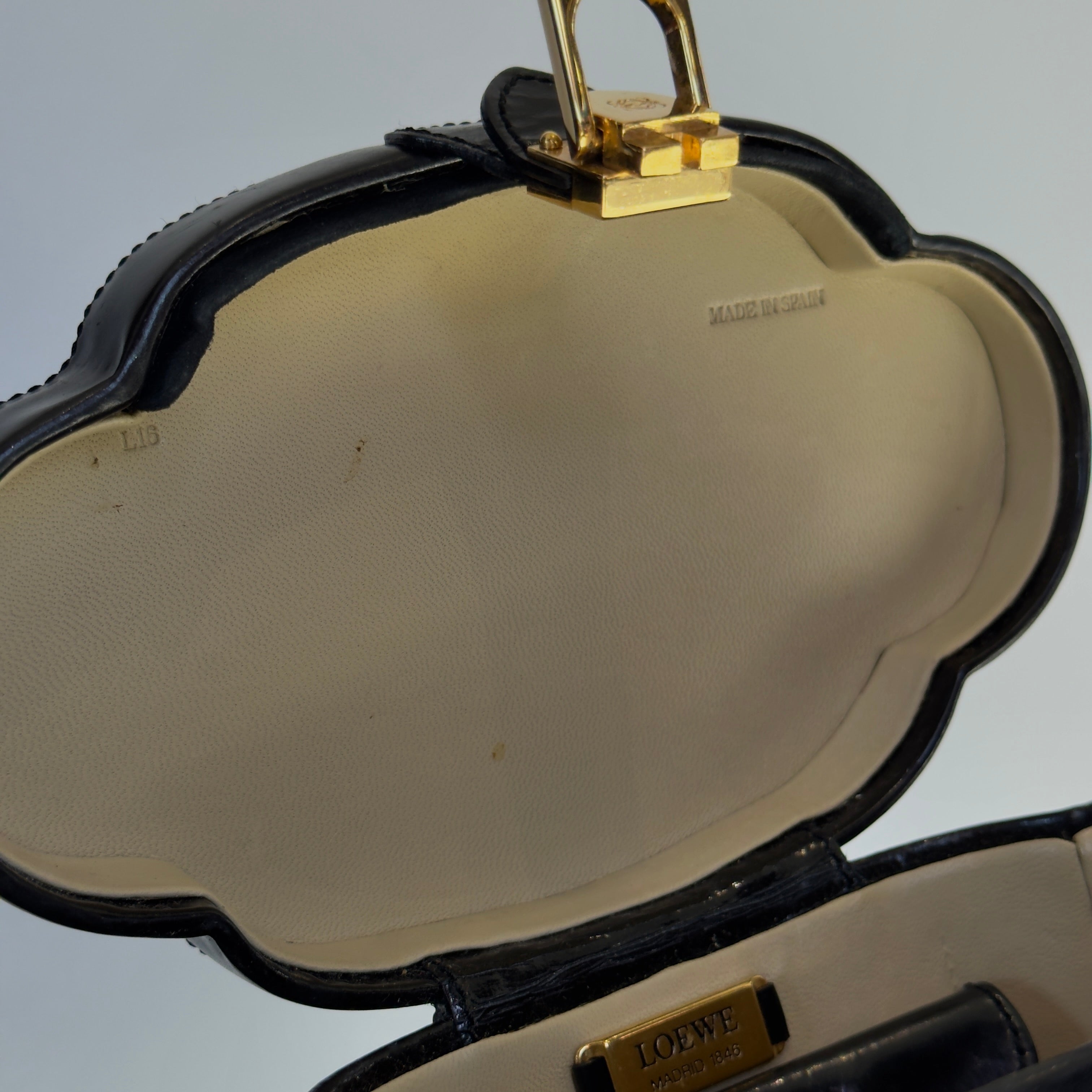 Rare Vintage Loewe Hardcase Top Handle - Queen May