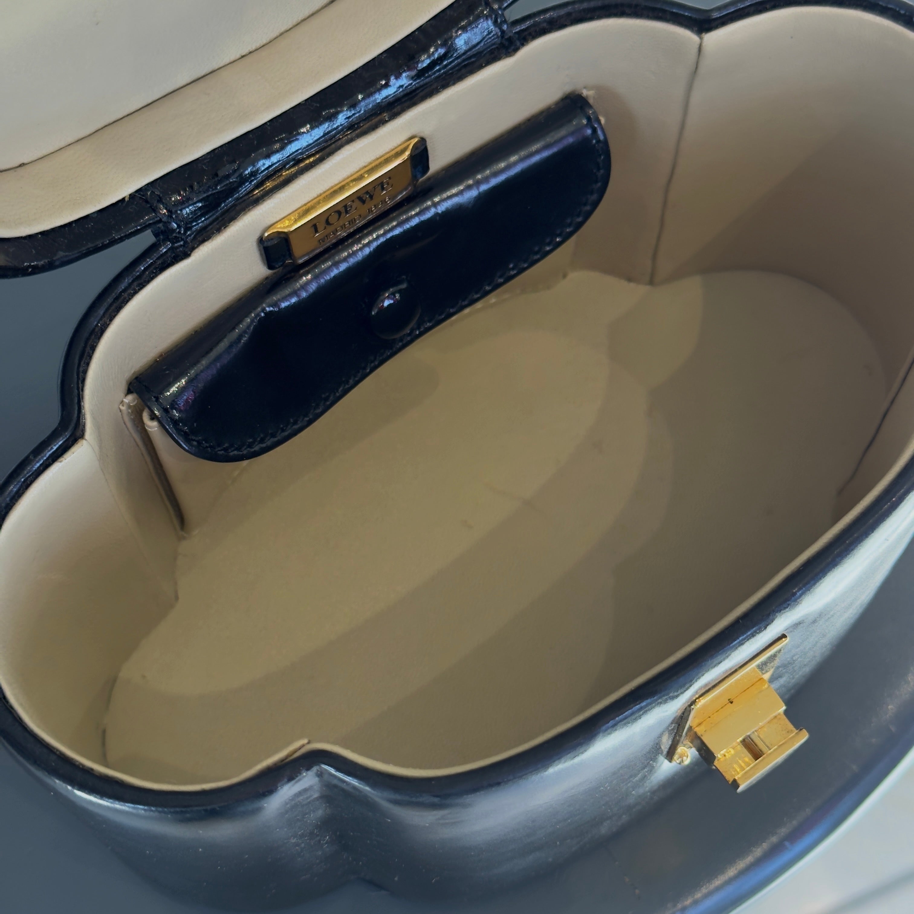 Rare Vintage Loewe Hardcase Top Handle - Queen May