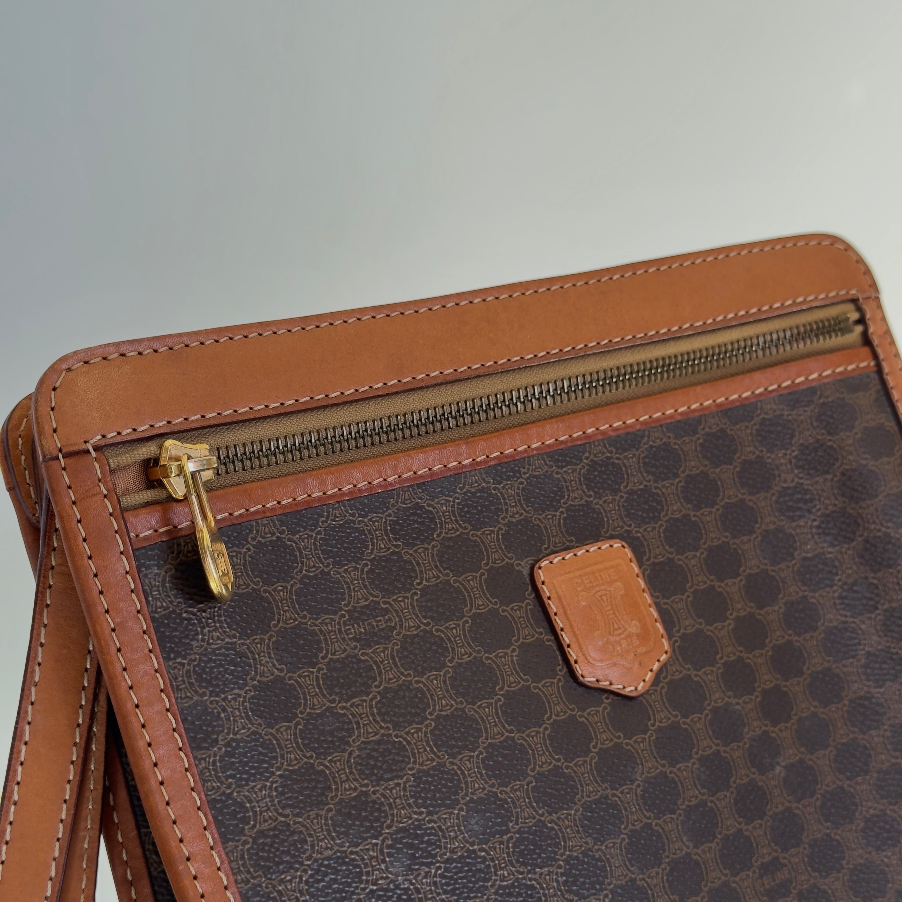 Celine Macadam Wristlet Clutch - Queen May