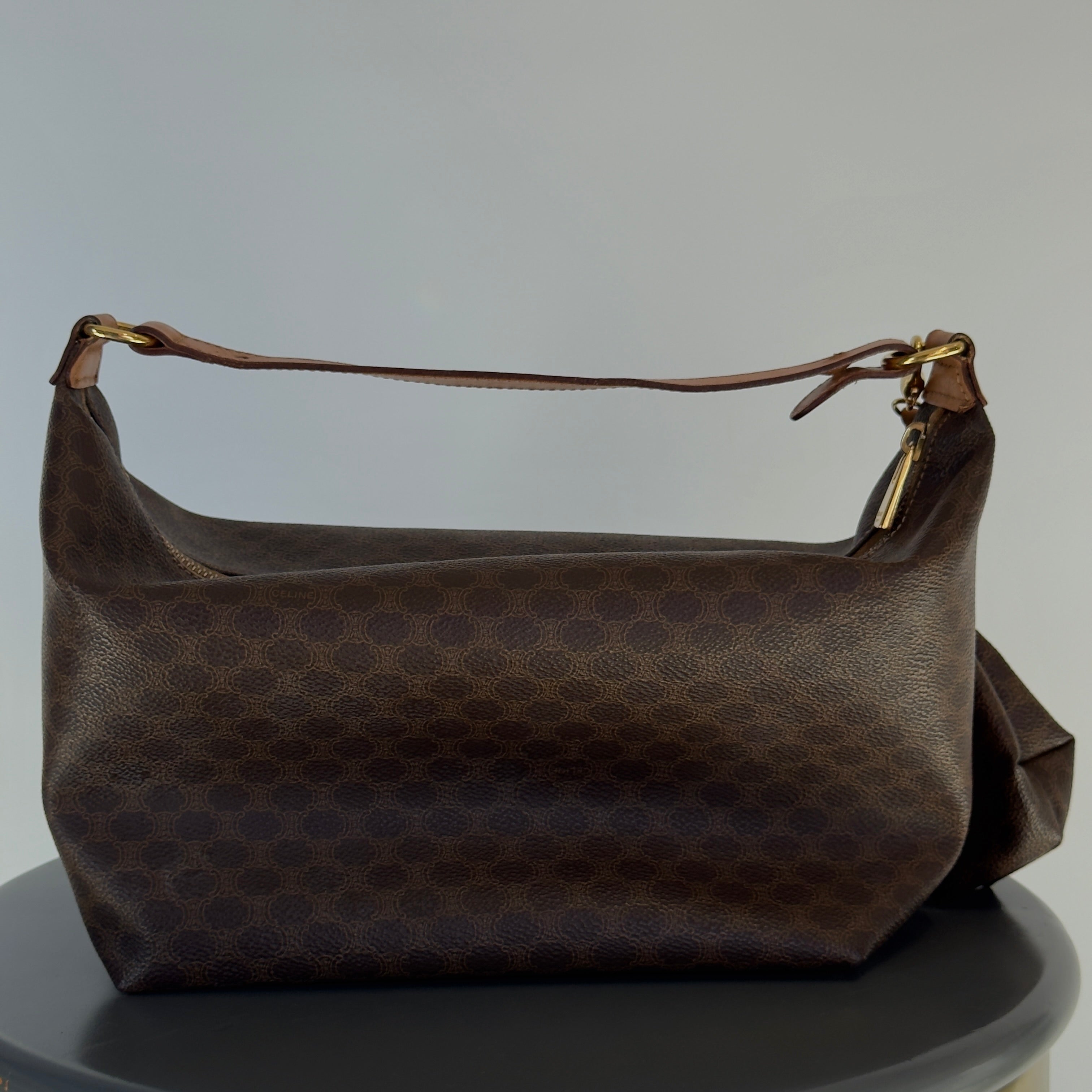 Celine Macadam Handbag With Mini Pouch - Queen May