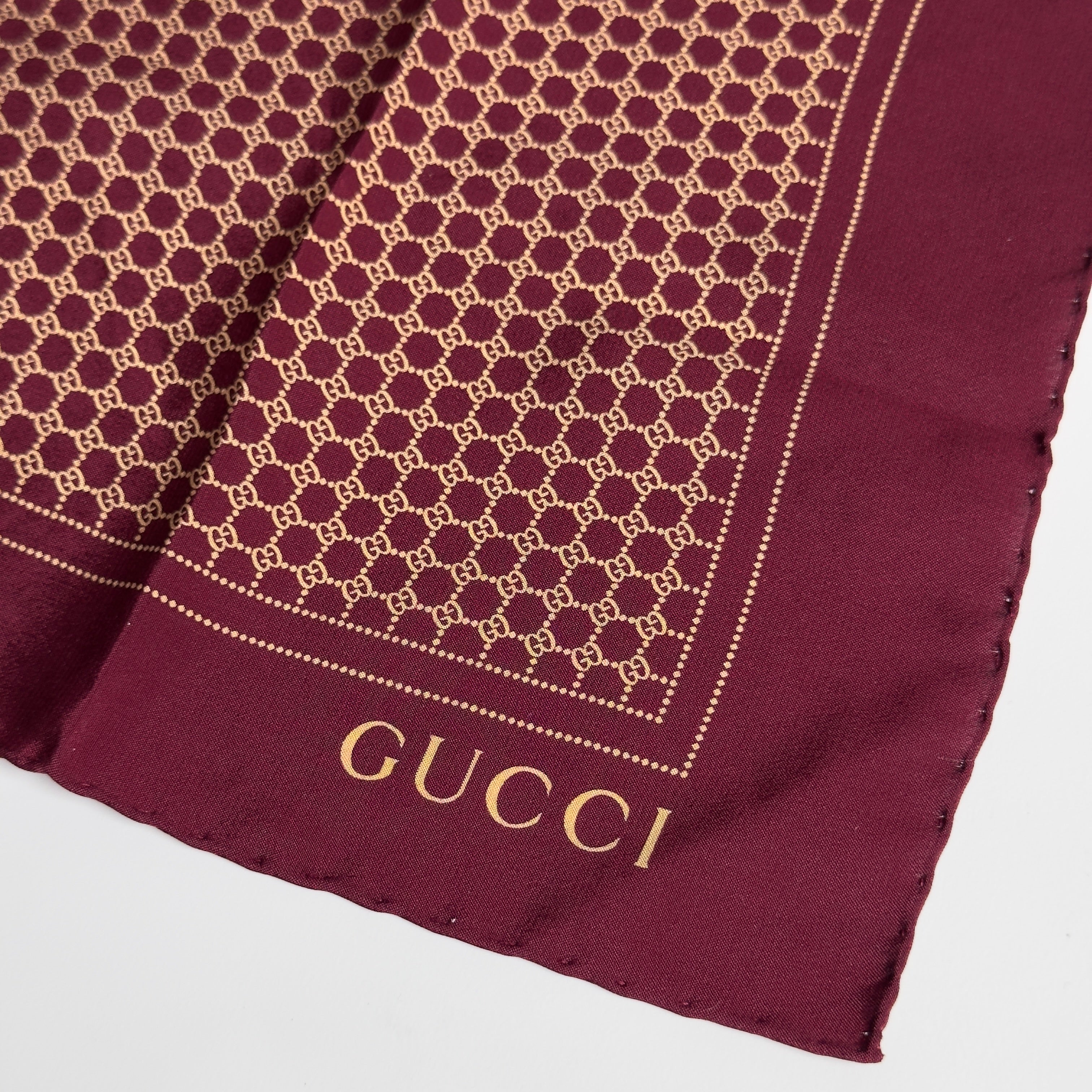 Vintage Gucci Silk Scarf - Queen May
