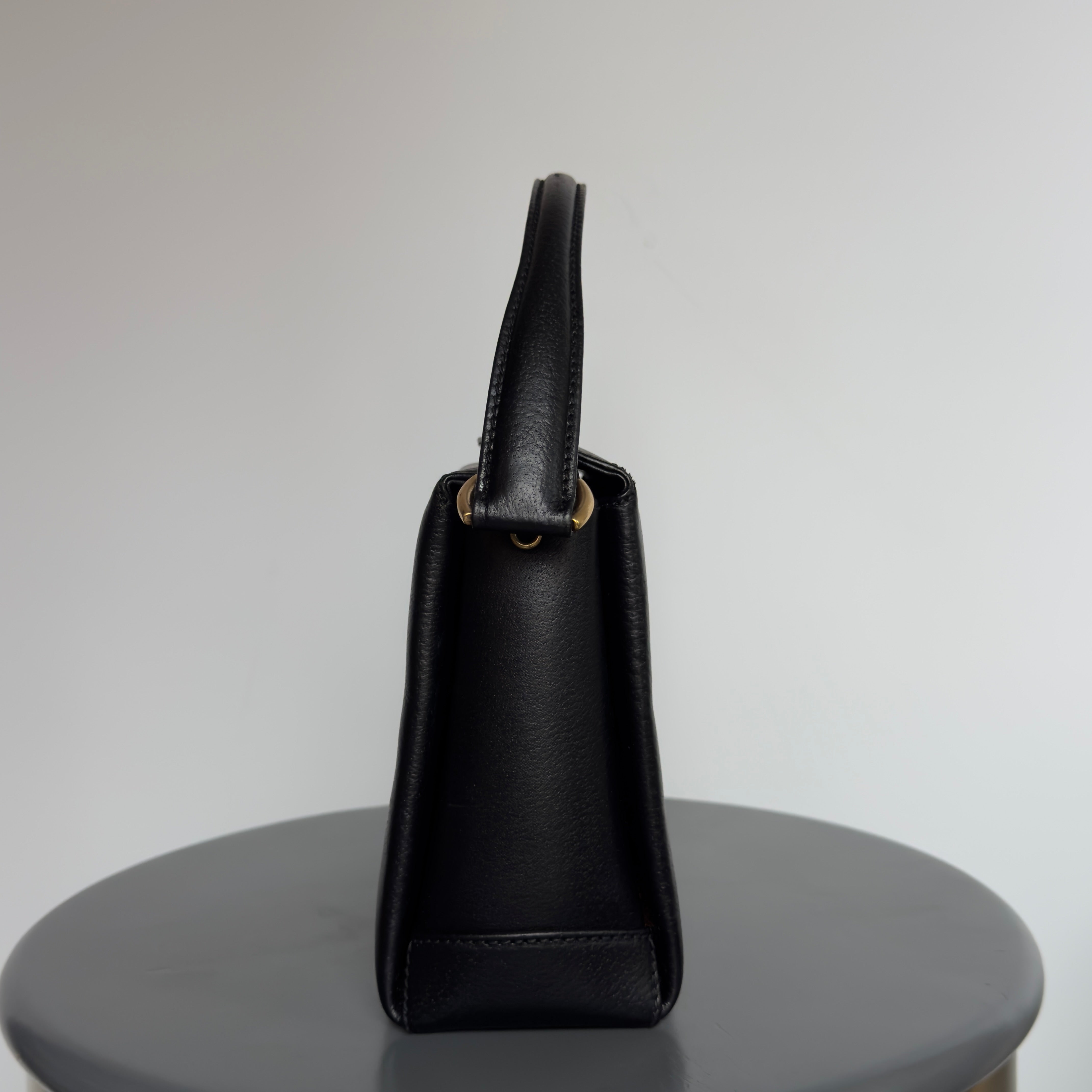 Vintage 1990s Gucci Top Handle with Bamboo Clasp - Queen May