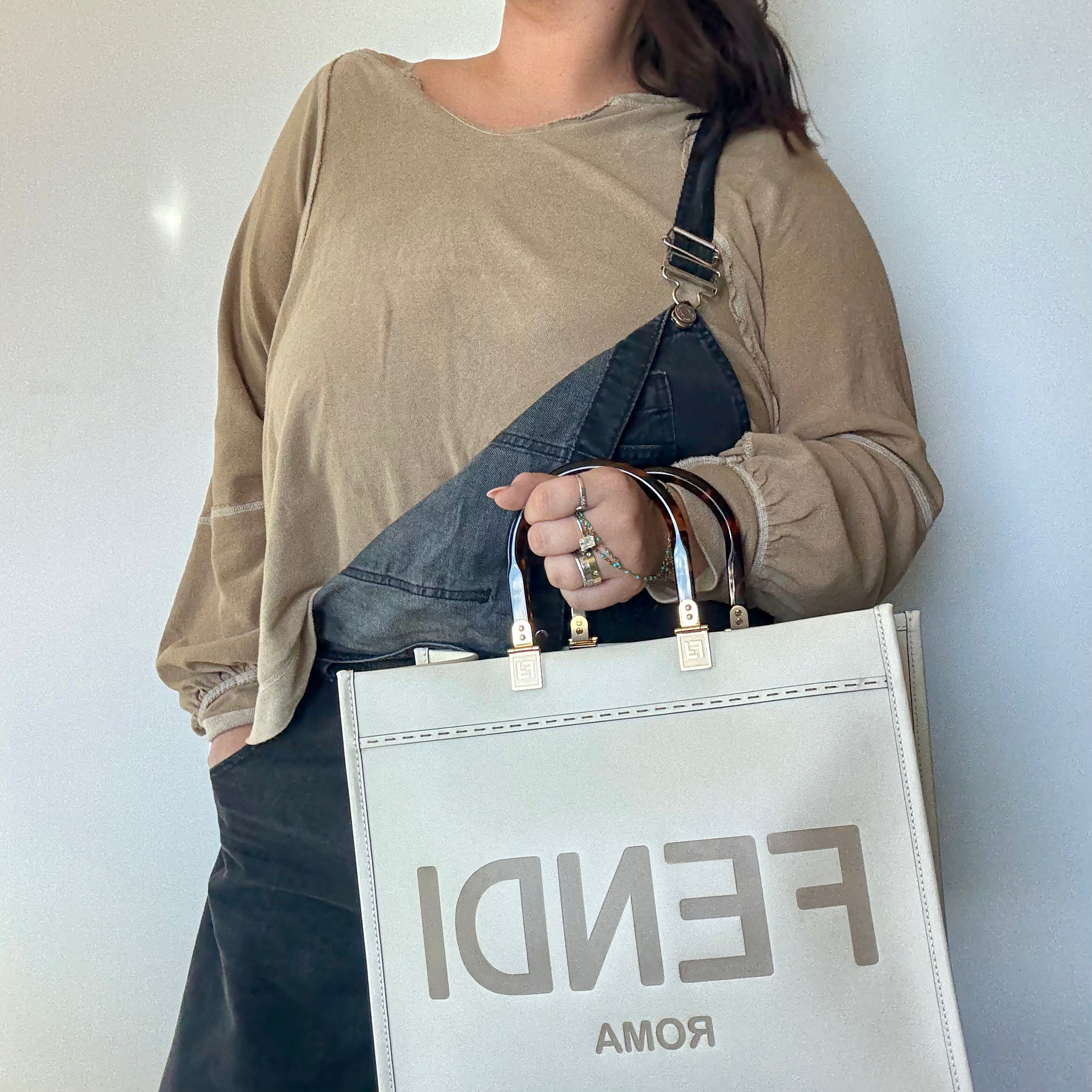 Fendi Leather Sunshine Medium - Queen May