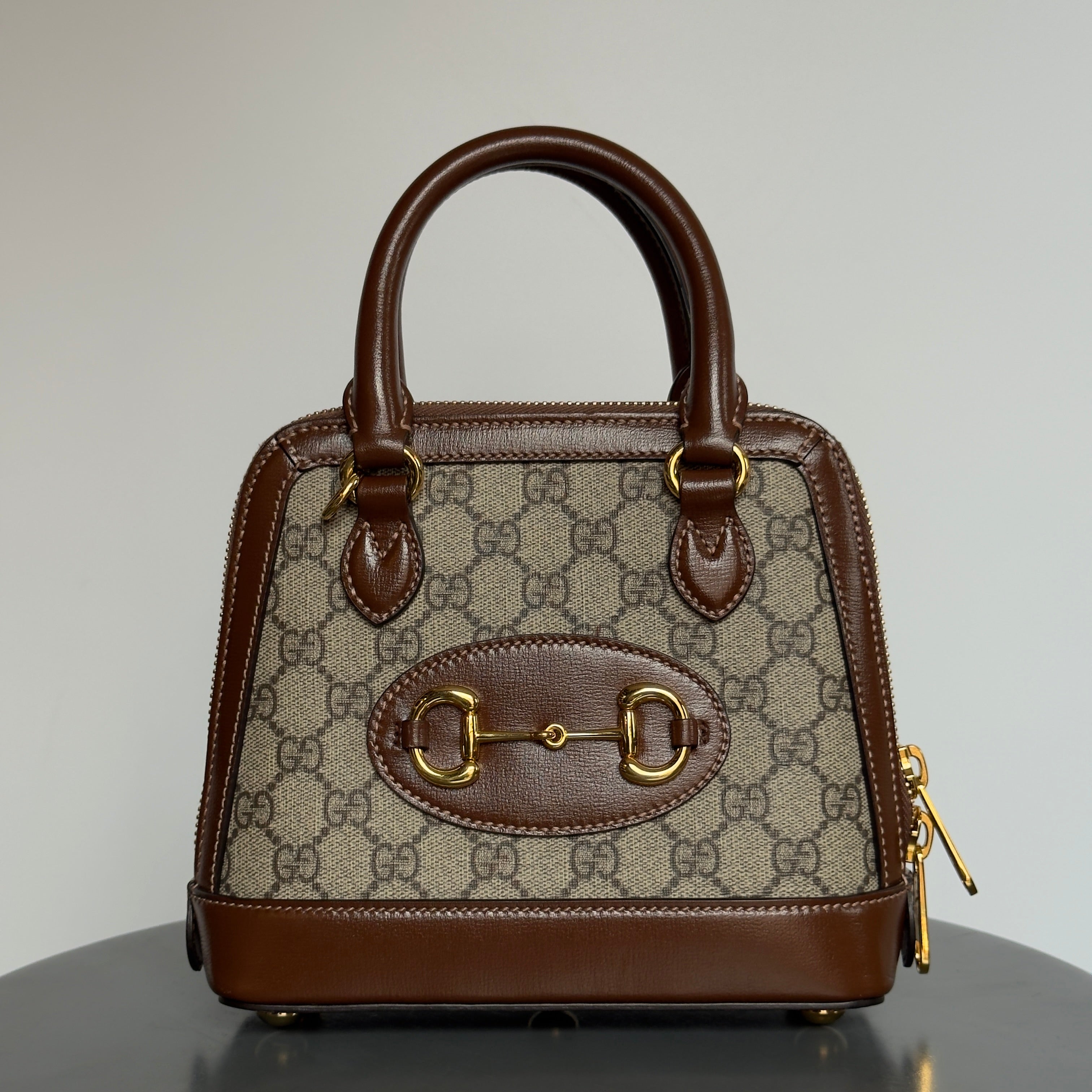 Gucci GG Supreme Horsebit 1955 Mini - Queen May